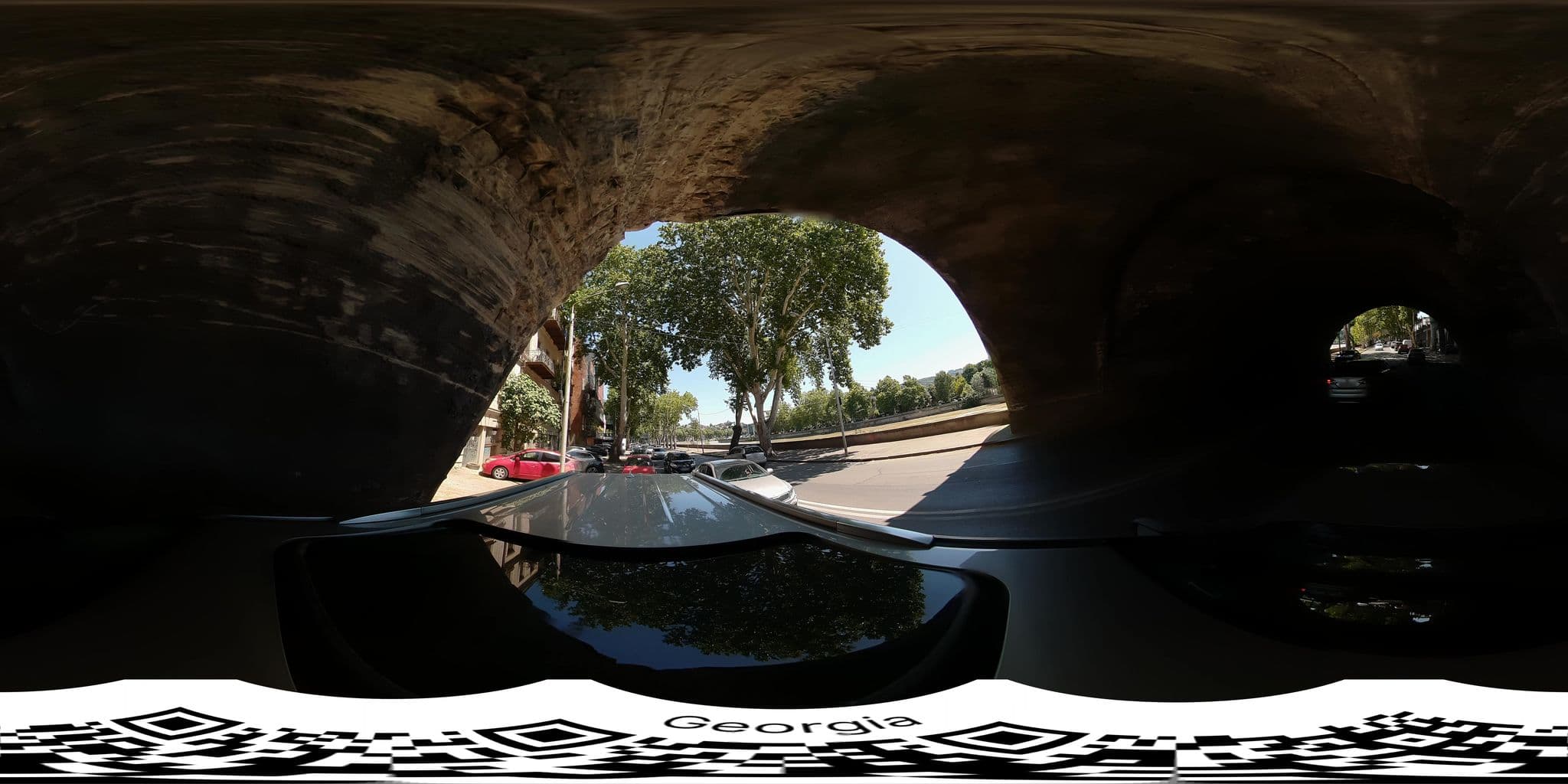 Street view near Hotel Monument1880, Tbilisi — © bumbeishvili (CC BY-SA · Mapillary)
