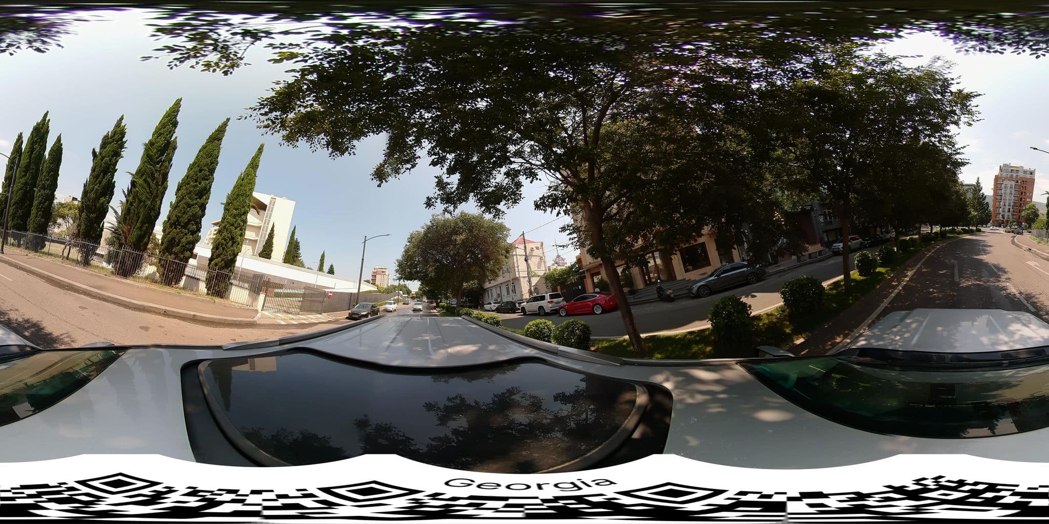 Street view near Vilton Hotel, Tbilisi — © bumbeishvili (CC BY-SA · Mapillary)