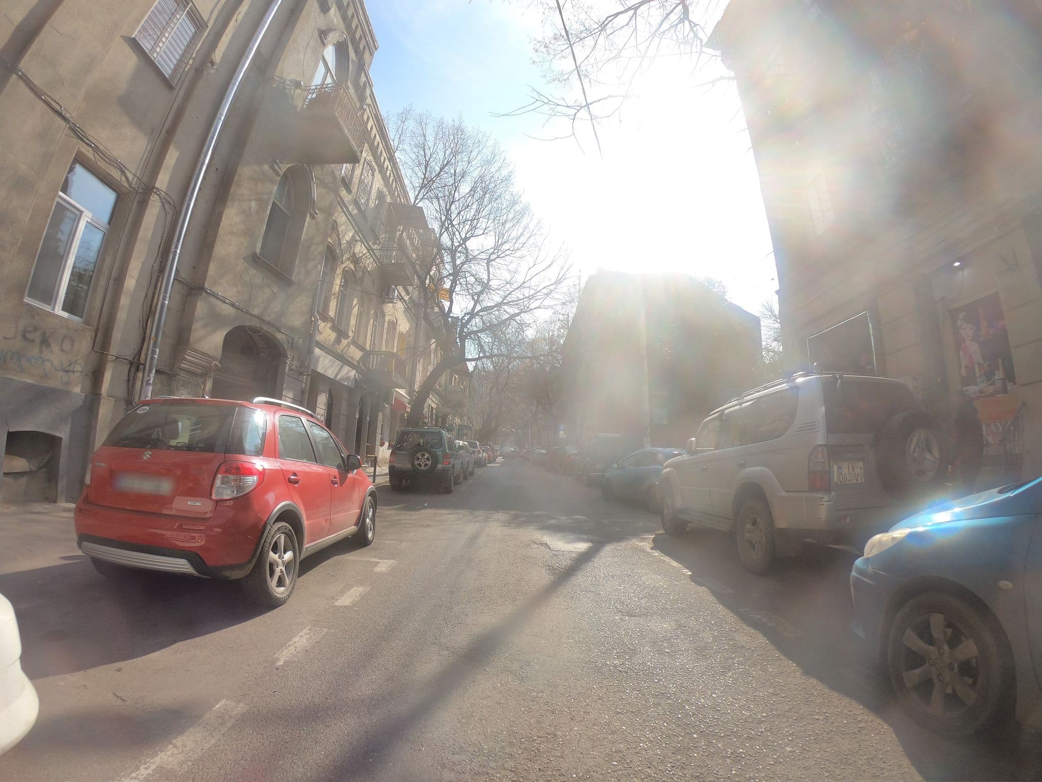 Street view near Hostel Tucan, Okroq’ana — © eneerhut (CC BY-SA · Mapillary)