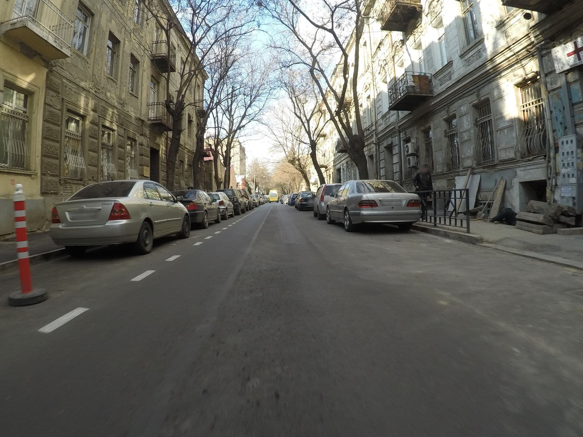Street view near Guest House Saba, Okroq’ana — © chrisbeddow (CC BY-SA · Mapillary)