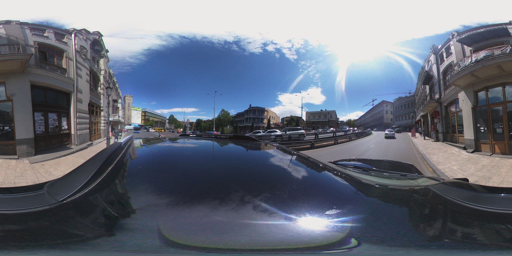 Street view near Pushkin10, Okroq’ana — © chrisbeddow (CC BY-SA · Mapillary)