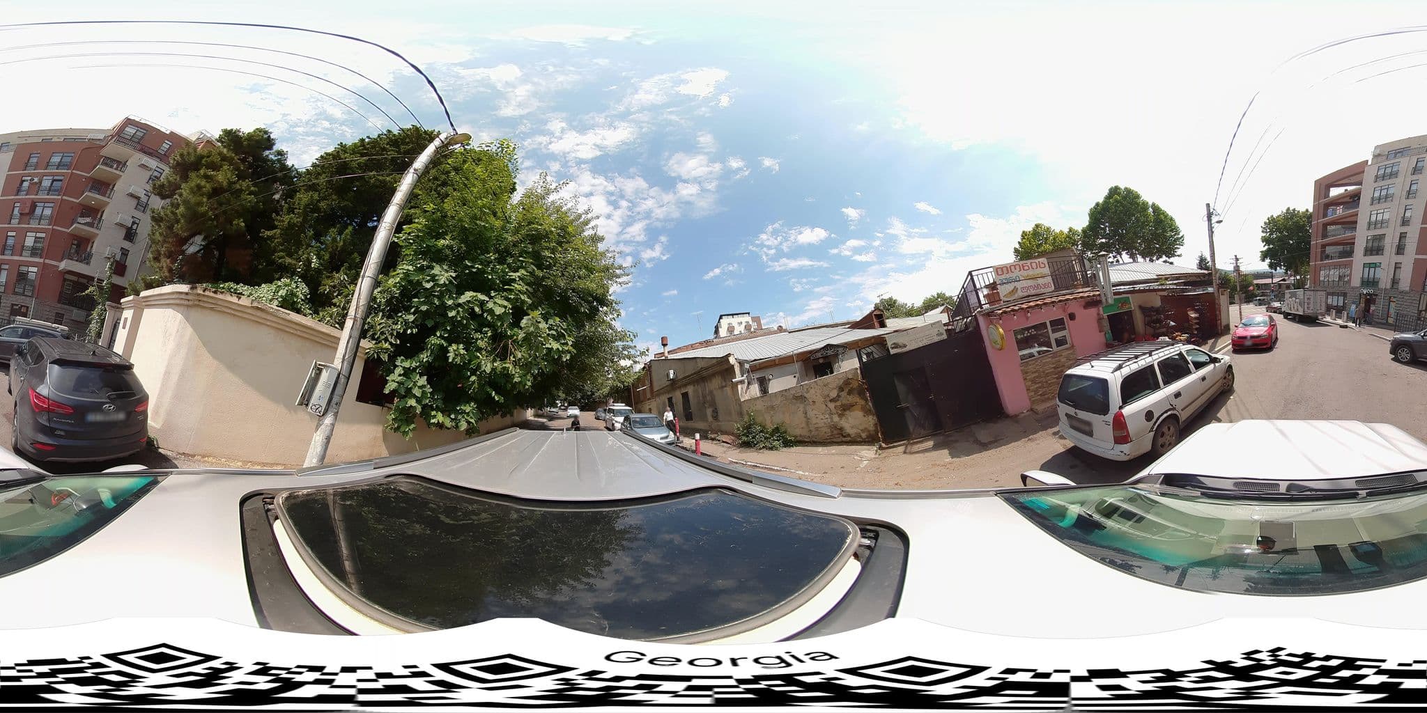 Street view near Avlabari Terrace, Tbilisi — © bumbeishvili (CC BY-SA · Mapillary)