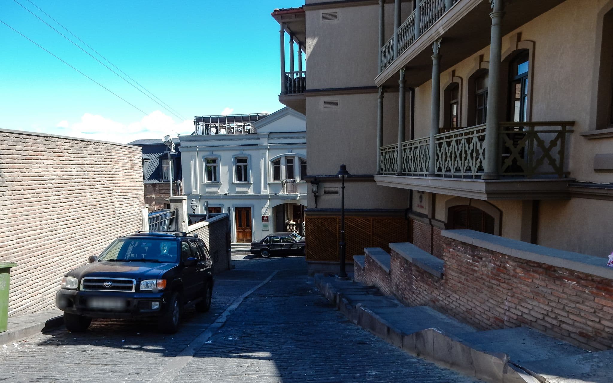 Street view near Meidan Suites, Tbilisi — © artguard (CC BY-SA · Mapillary)