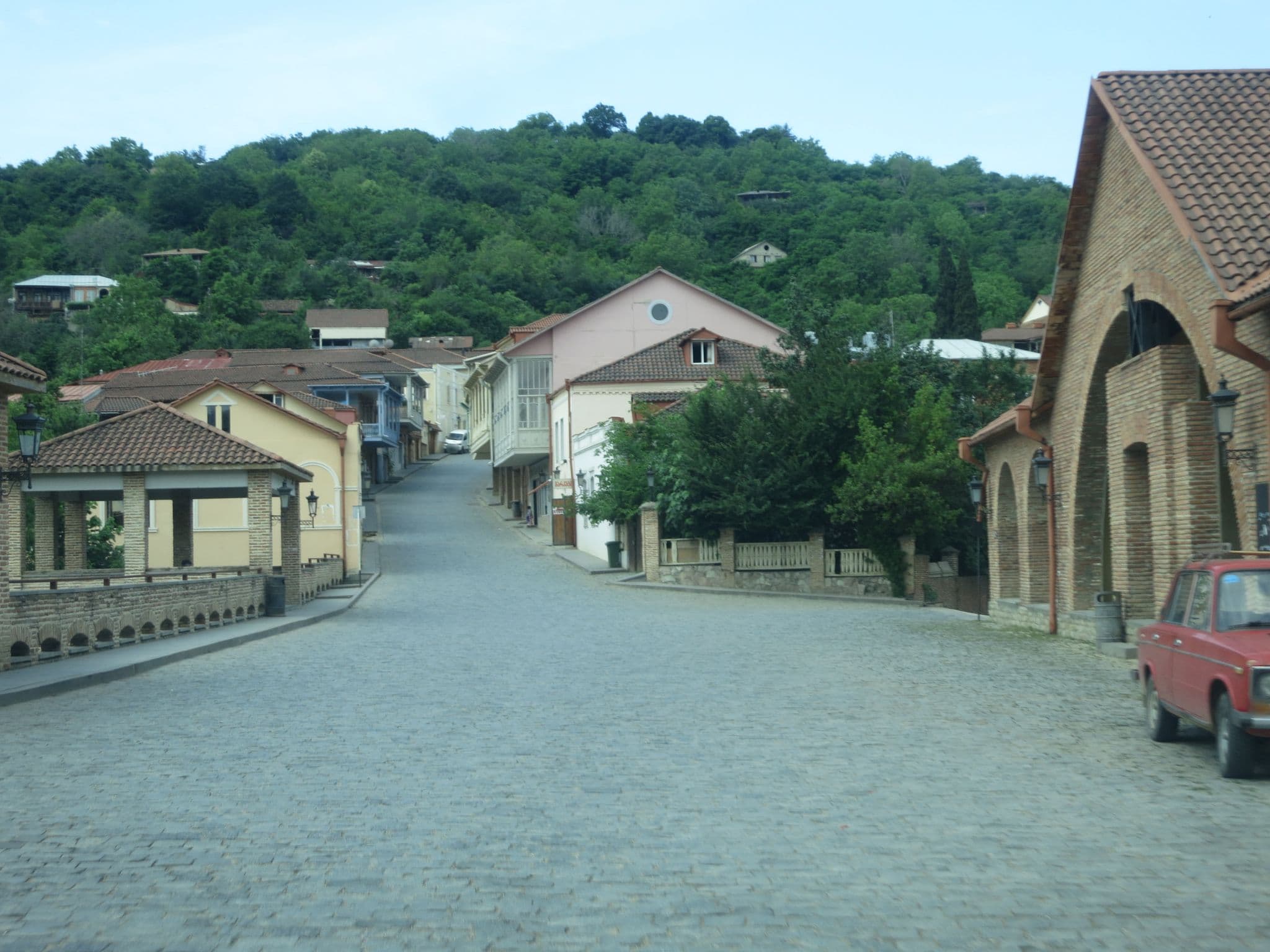 Street view near Guest House Eka & Gio, Sighnaghi — © lto (CC BY-SA · Mapillary)