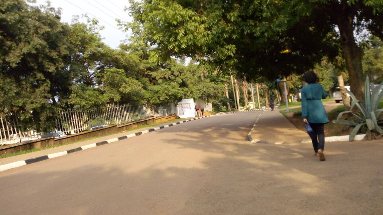 Street view near Makerere University Guest House, Kampala — © jessebuyungo (CC BY-SA · Mapillary)