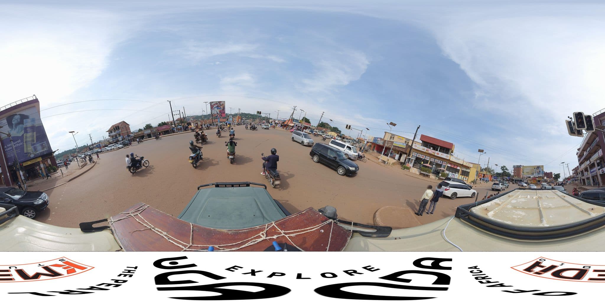Street view near Remmings Hotel - Kampala, Kampala — © federicodebetto (CC BY-SA · Mapillary)