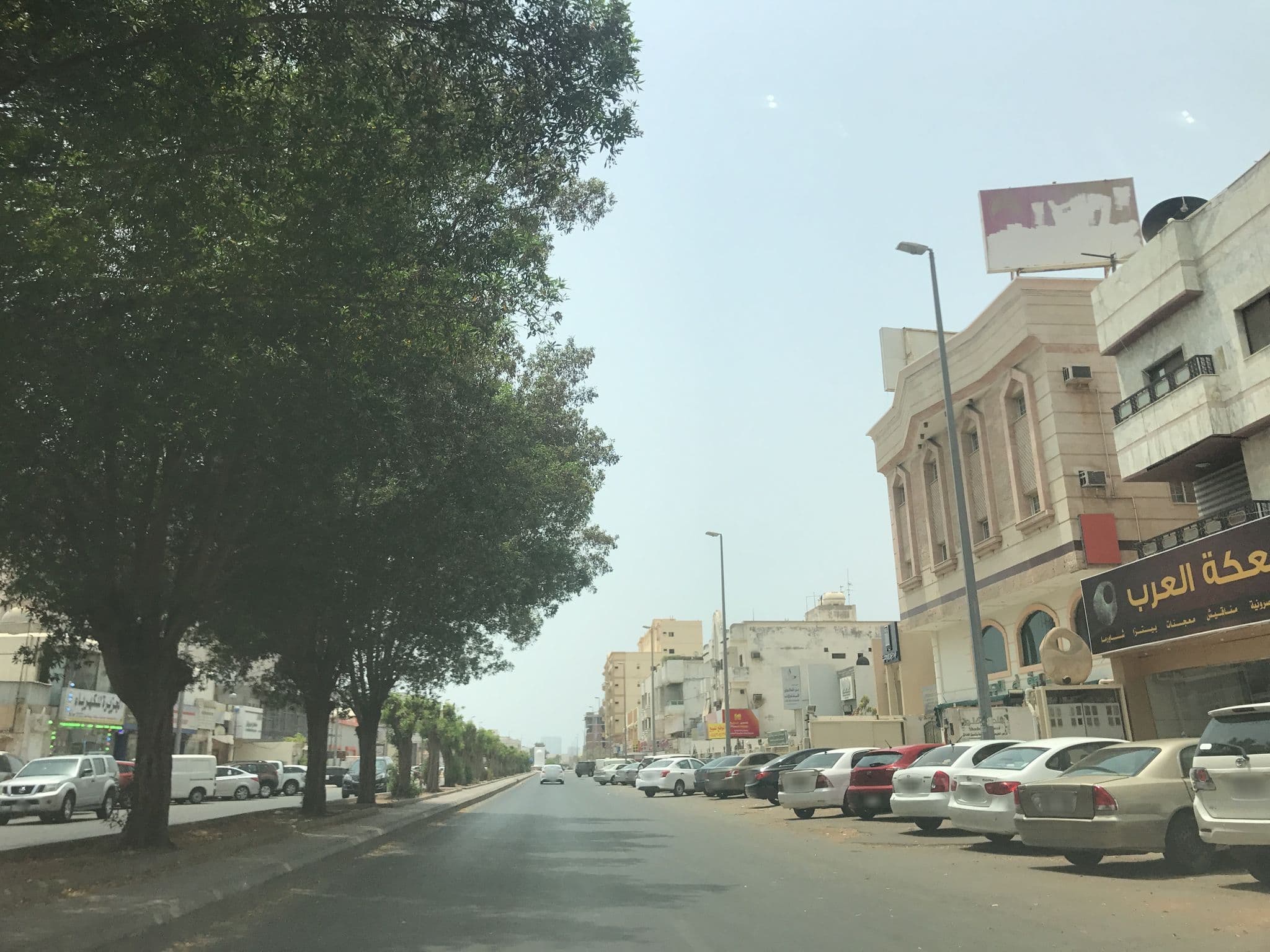 Street view near Acacia Hotel, Jeddah — © hisham95 (CC BY-SA · Mapillary)