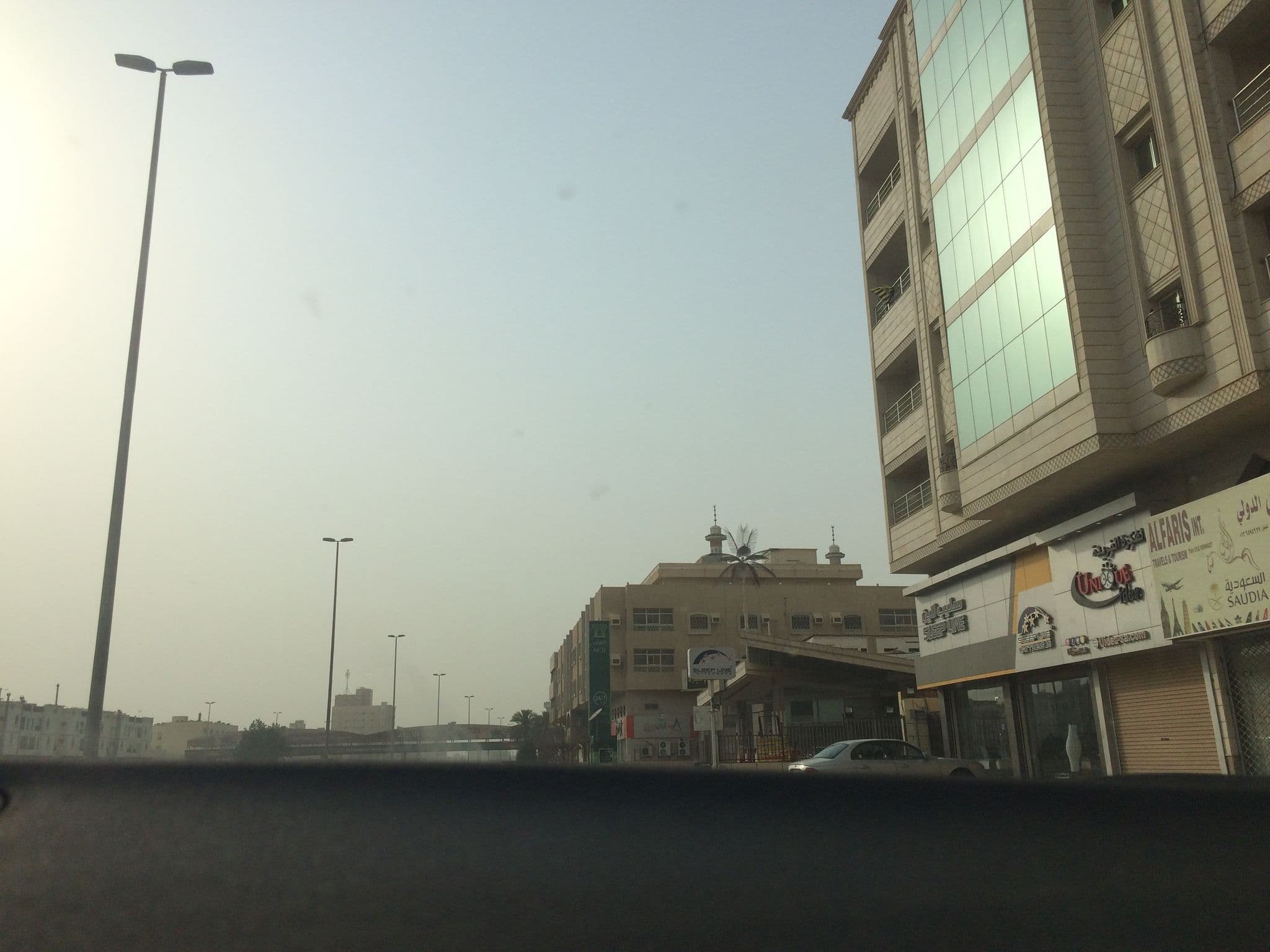 Street view near Nabarees Macy Hotel, Jeddah — © m_hebshi (CC BY-SA · Mapillary)