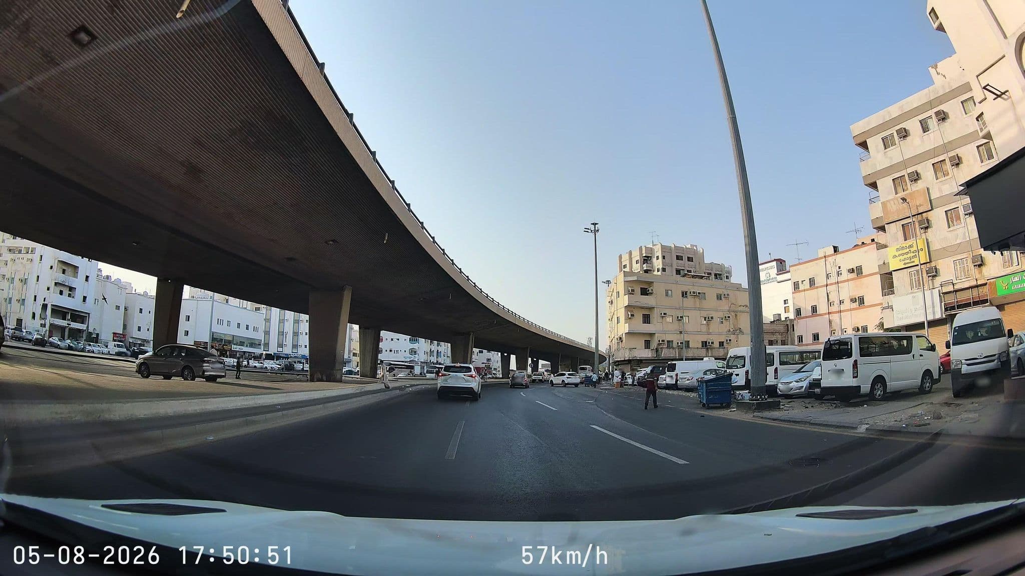 Street view near ODST Hotel  ||  فندق أودست, Jeddah — © mechari (CC BY-SA · Mapillary)