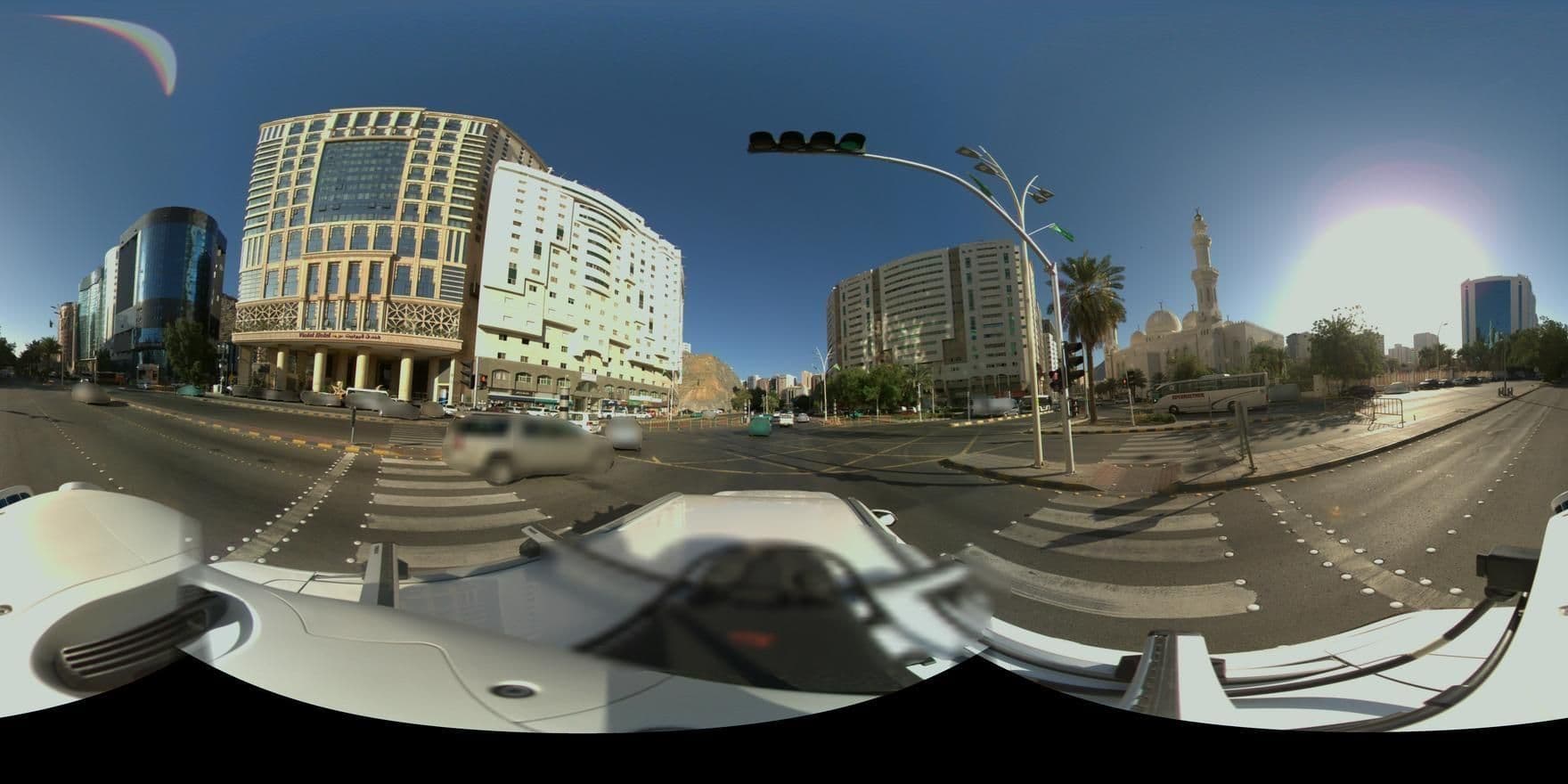 Street view near Violet Hotel, Makkah — © ehabeid (CC BY-SA · Mapillary)
