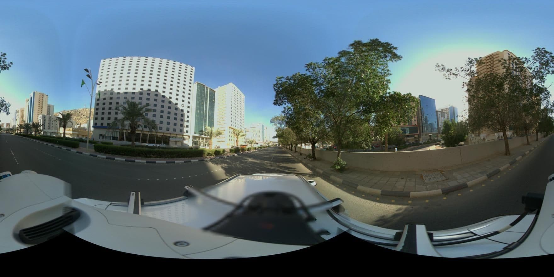 Street view near Al Mostafa Towers, Makkah — © ehabeid (CC BY-SA · Mapillary)