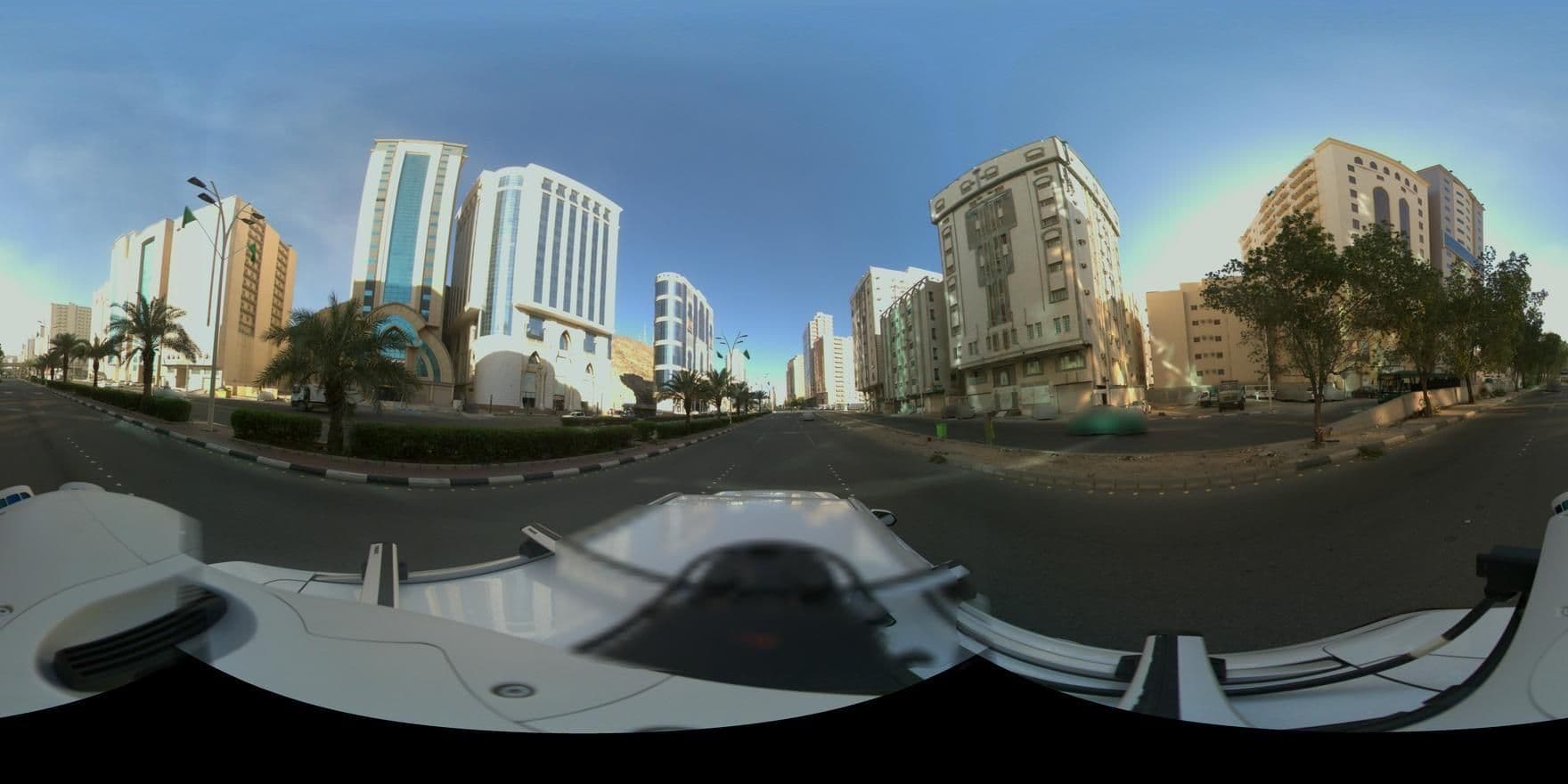 Street view near فندق الوسام | Al Wesam Hotel, Makkah — © ehabeid (CC BY-SA · Mapillary)