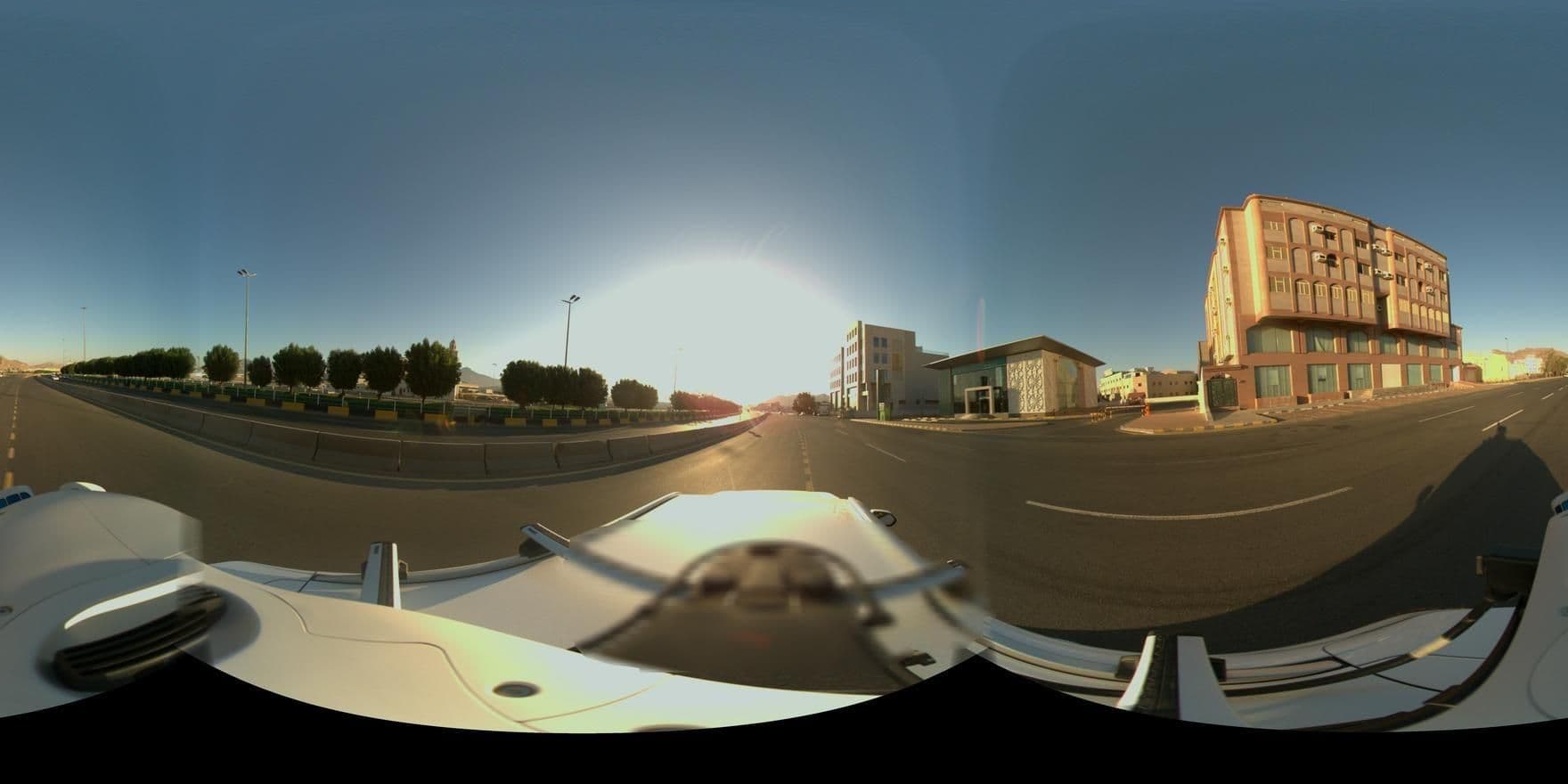 Street view near Al Nasah Hotel, Makkah — © ehabeid (CC BY-SA · Mapillary)