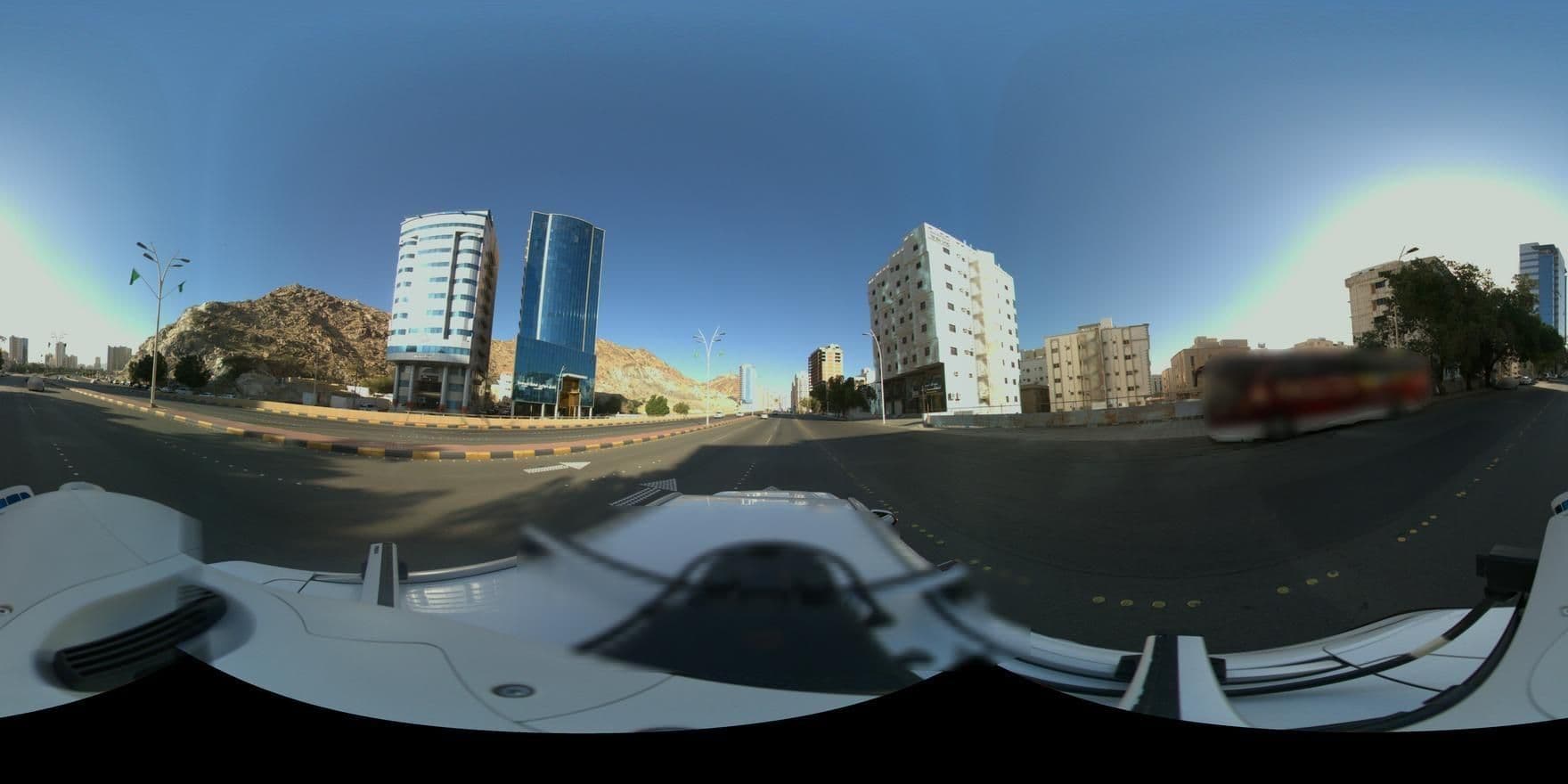 Street view near Al Rehaba Al Makkiah, Makkah — © ehabeid (CC BY-SA · Mapillary)