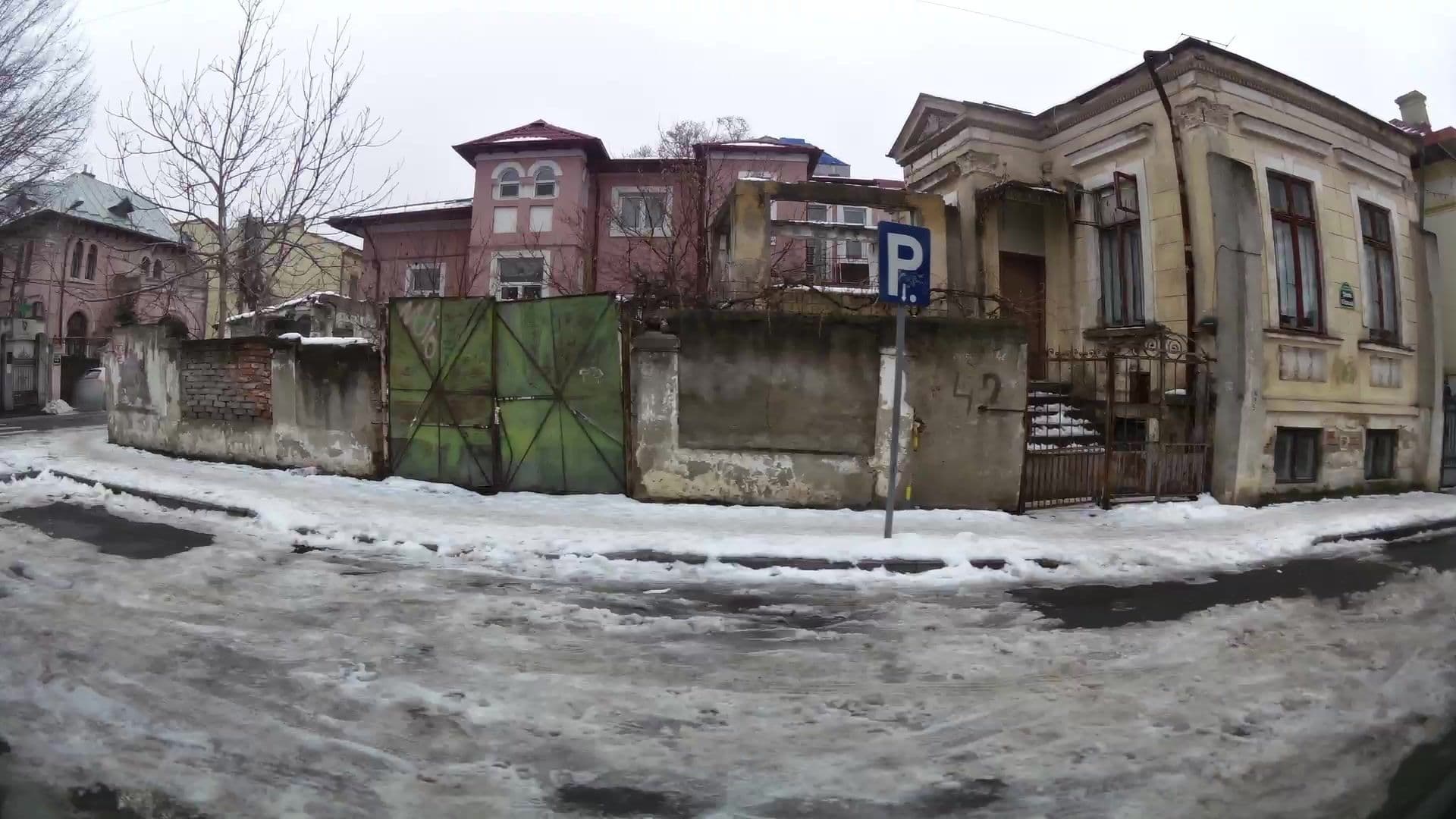 Street view near Villa Helga, Bucharest