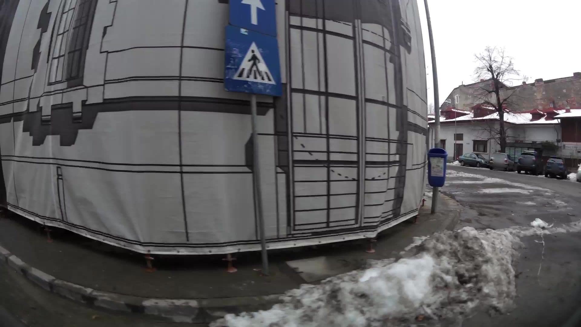Street view near Hotel #7, Bucharest