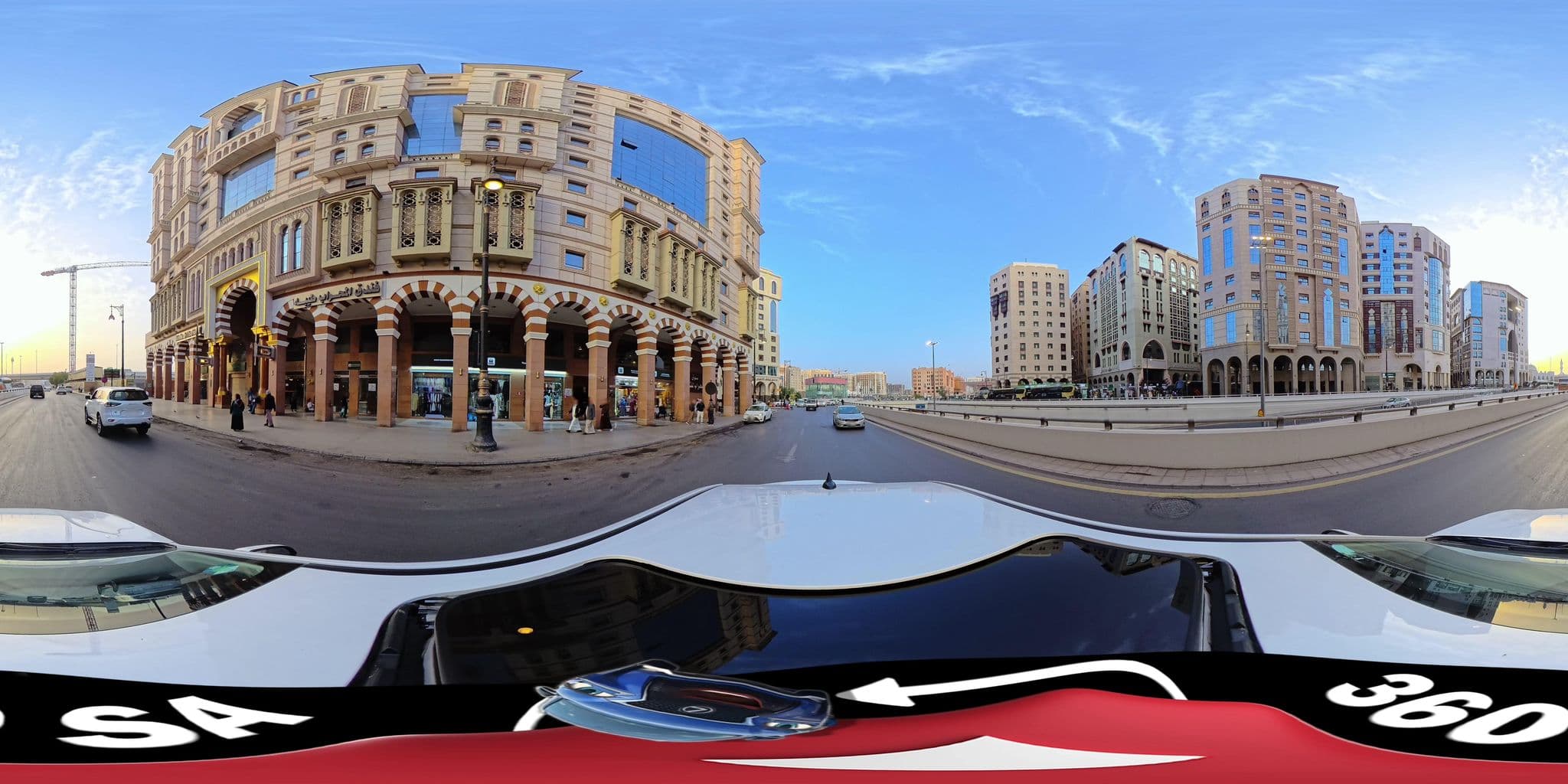 Street view near Mıhrab Crom, Madinah — © mahmoud12 (CC BY-SA · Mapillary)
