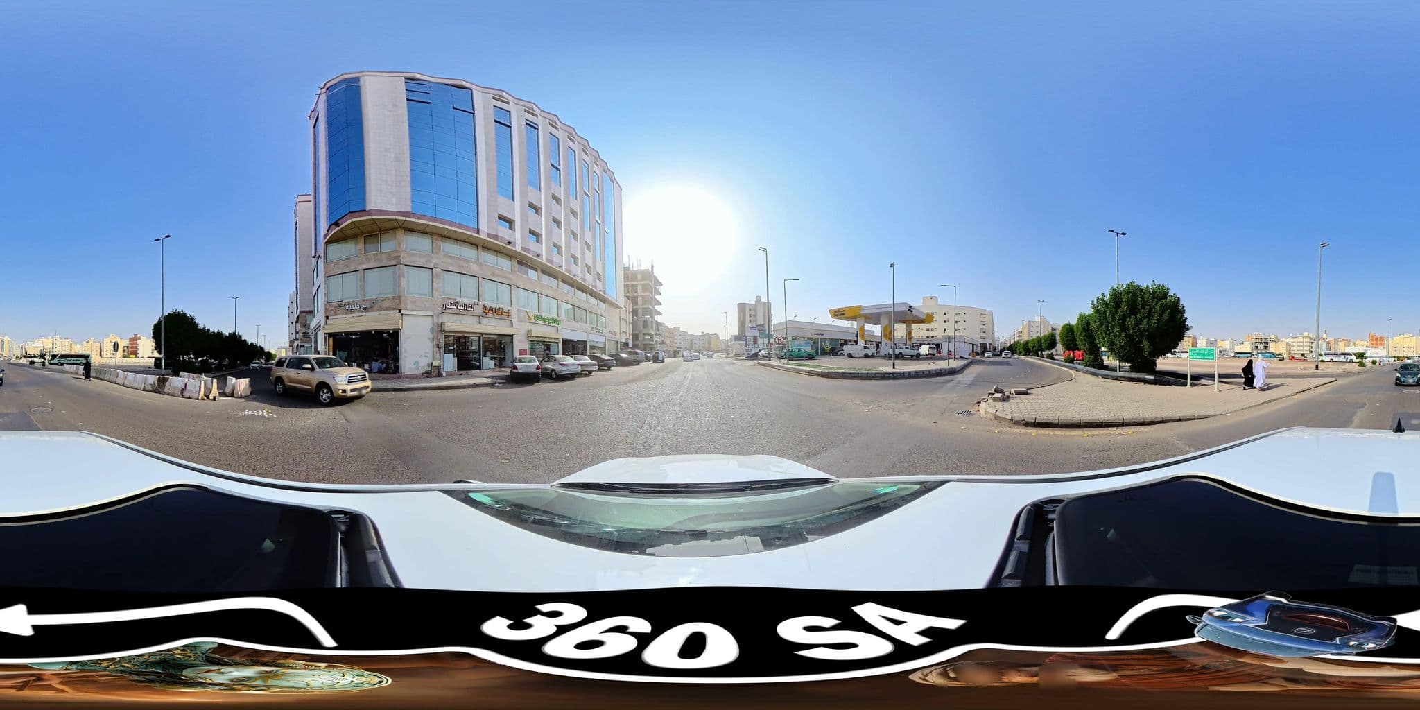 Street view near Artaal Tayba Hotel, Madinah — © mahmoud12 (CC BY-SA · Mapillary)