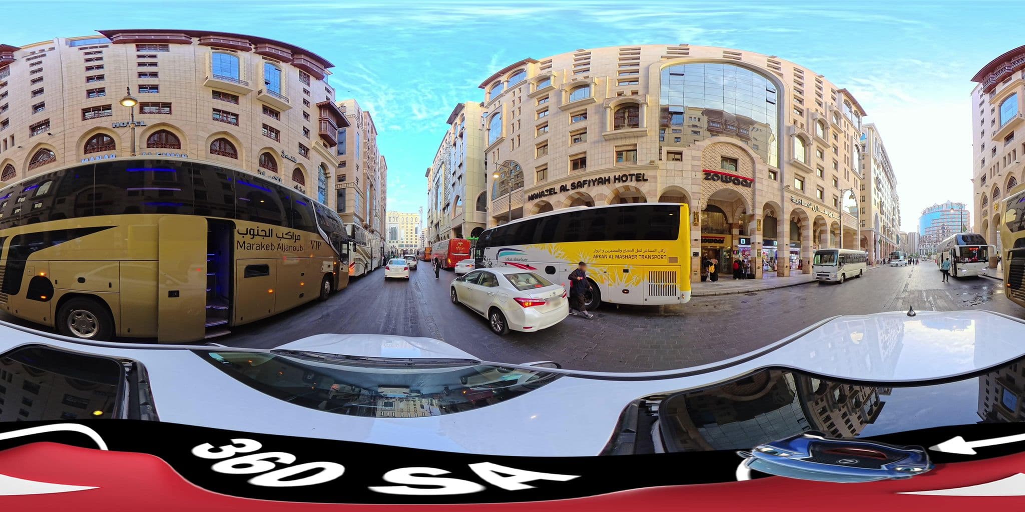 Street view near فندق منار الإيمان, Madinah — © mahmoud12 (CC BY-SA · Mapillary)