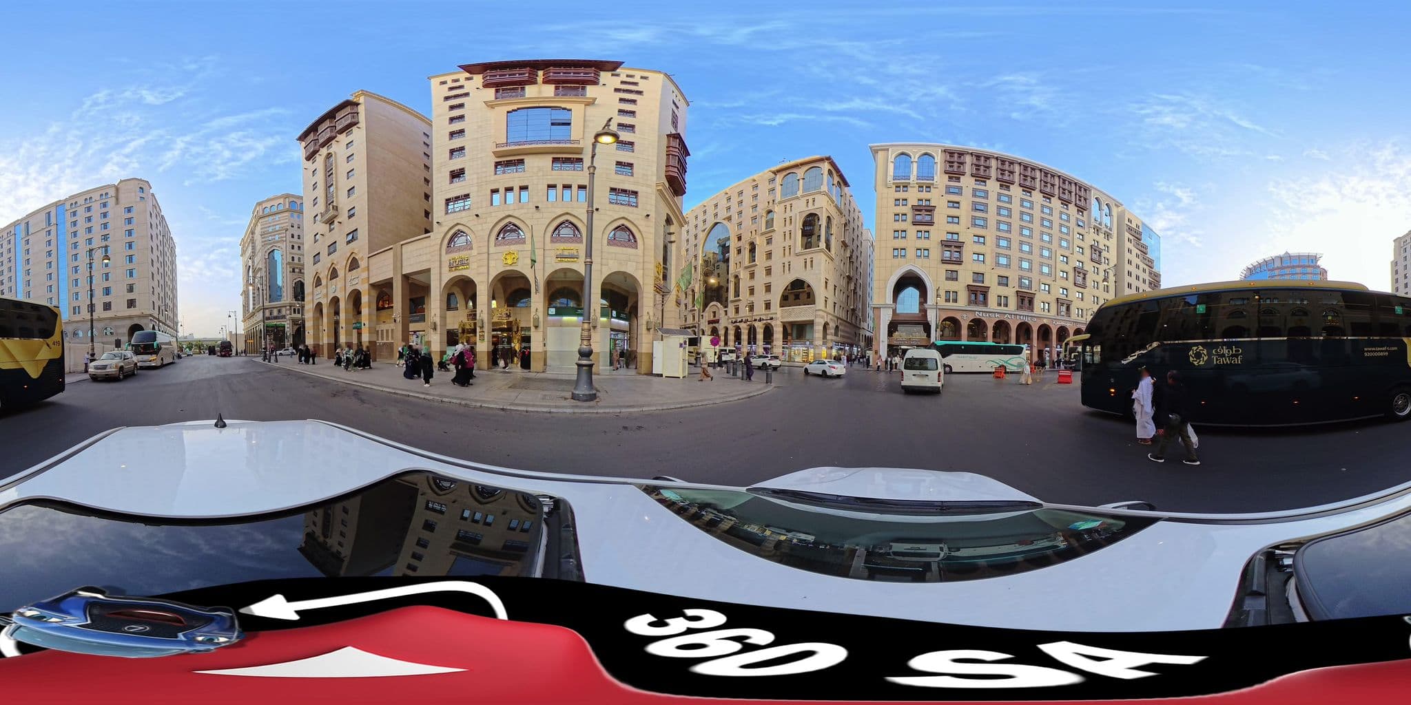 Street view near فندق دار الإيمان قراند, Madinah — © mahmoud12 (CC BY-SA · Mapillary)