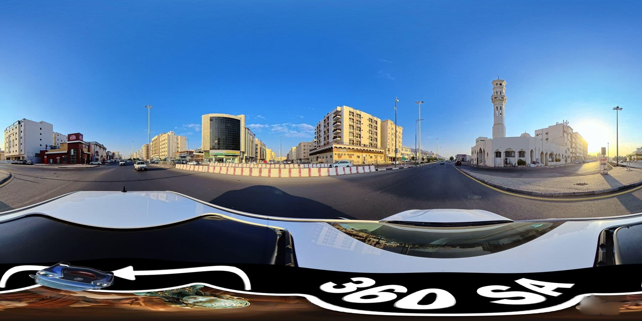 Street view near الفندق, Madinah — © mahmoud12 (CC BY-SA · Mapillary)
