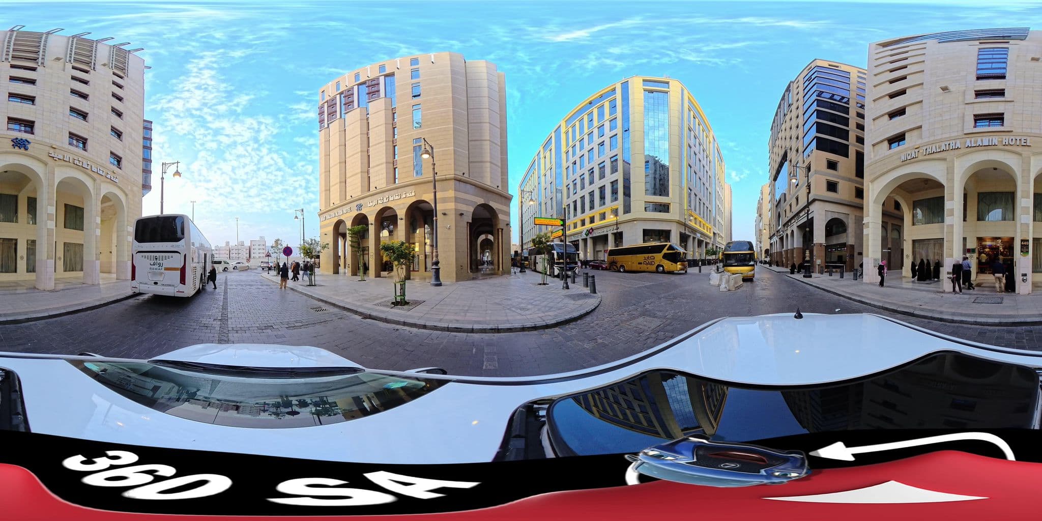 Street view near Masatal Falah, Madinah — © mahmoud12 (CC BY-SA · Mapillary)