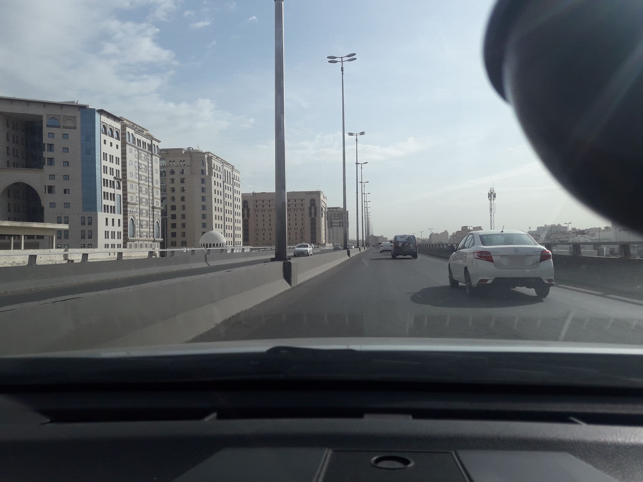 Street view near Al Mehrab Crom Hotel, Madinah — © sgs2030a (CC BY-SA · Mapillary)
