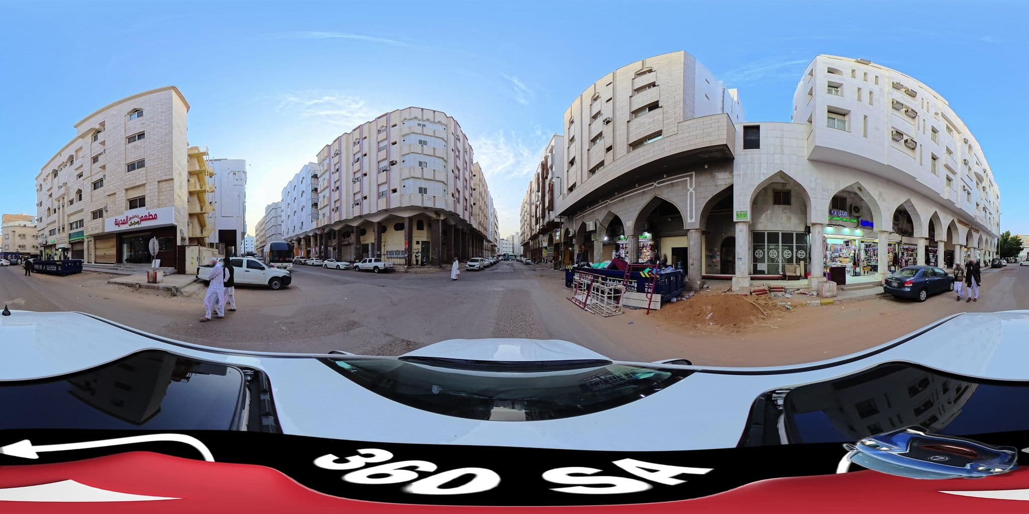 Street view near دار غداف للزائرين, Madinah — © mahmoud12 (CC BY-SA · Mapillary)