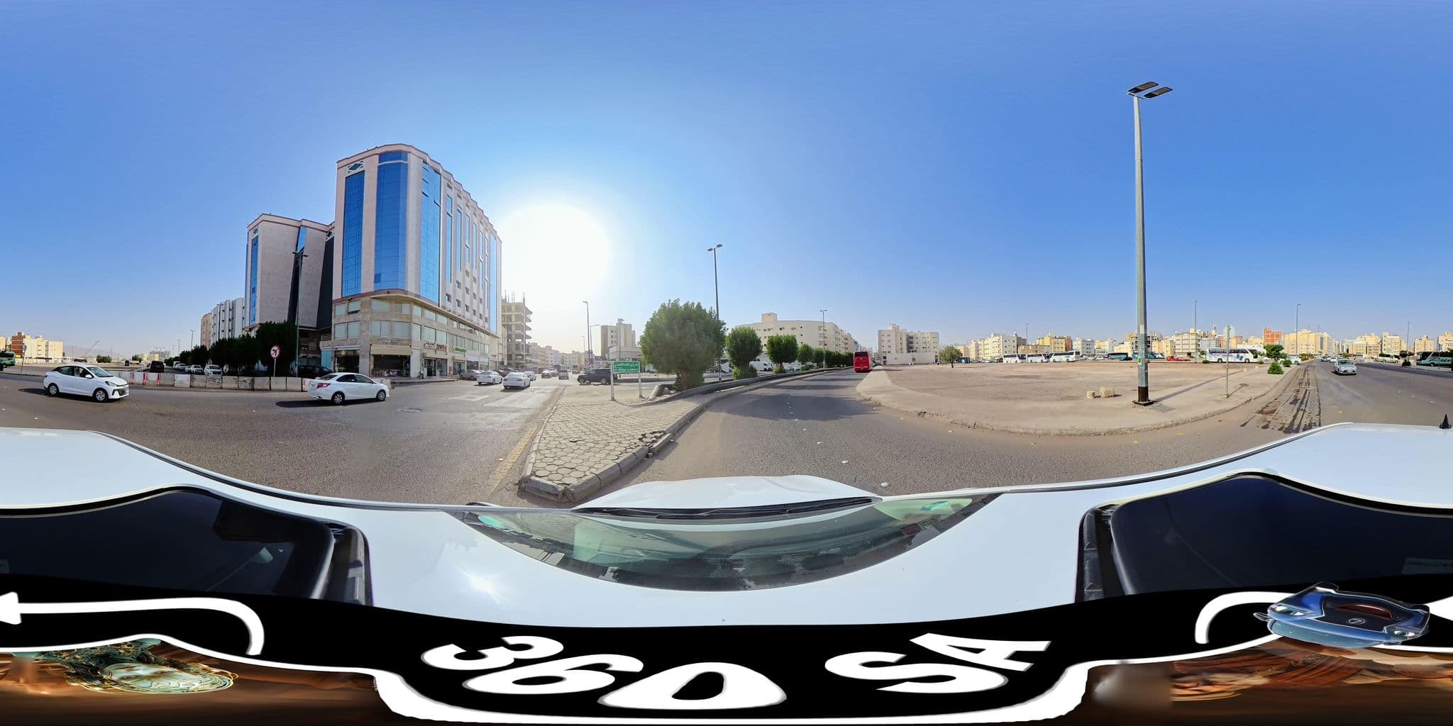 Street view near فندق امواج الفلاح, Madinah — © mahmoud12 (CC BY-SA · Mapillary)