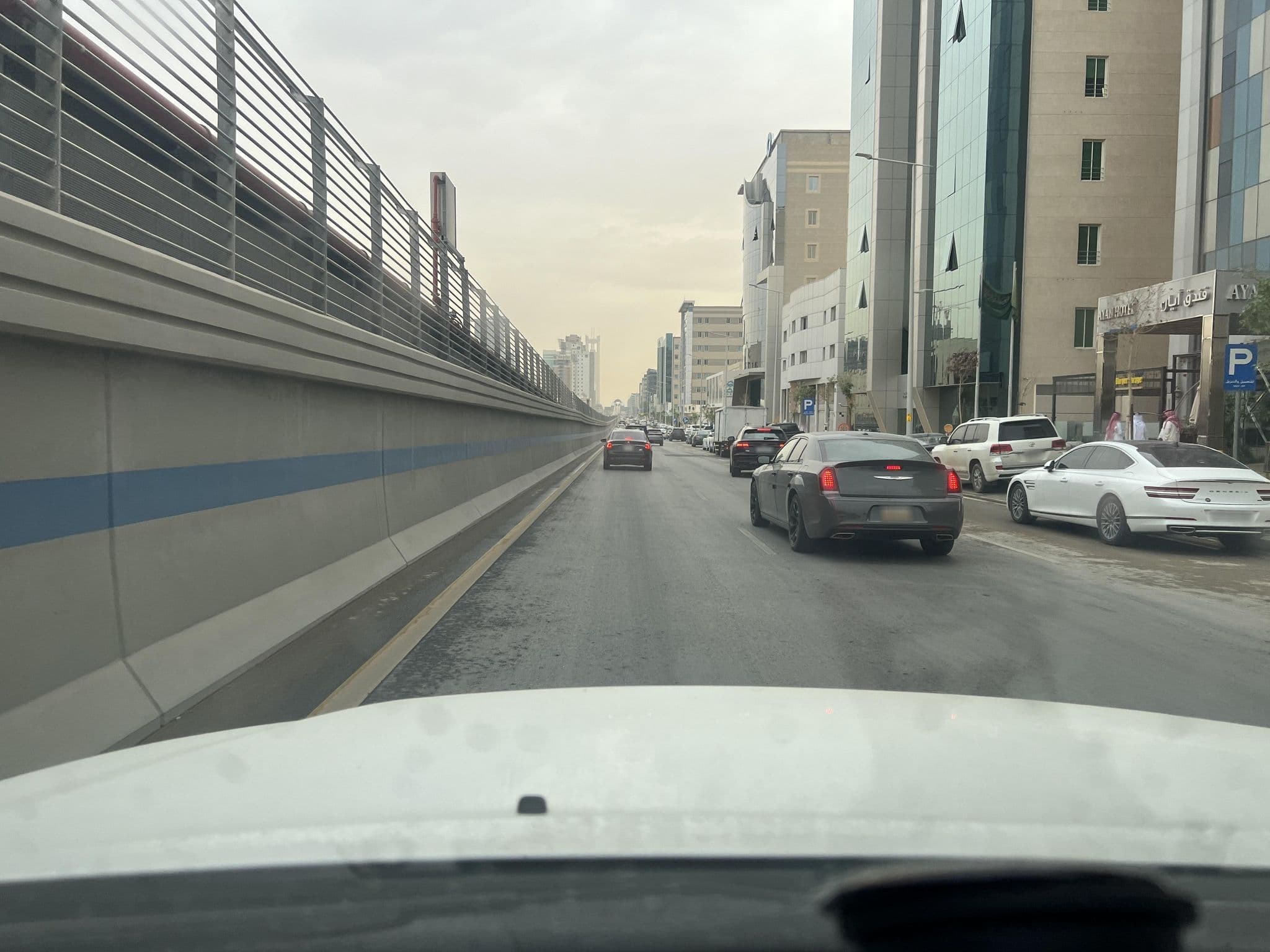 Street view near Ayan Hotel, Ad Dir‘īyah — © aalnuqaydann (CC BY-SA · Mapillary)