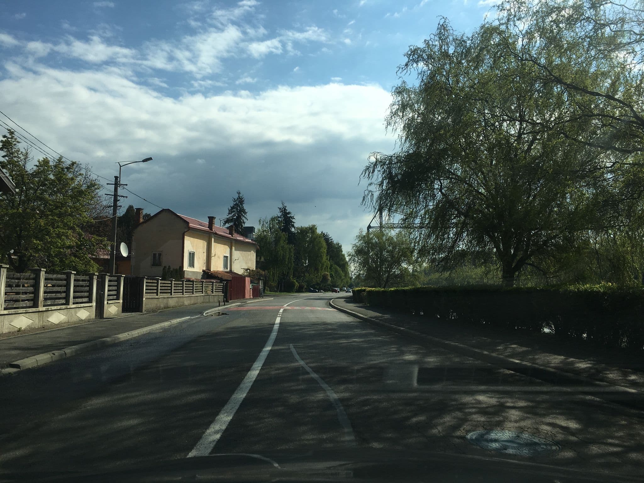 Street view near Vila Parc, Cluj-Napoca