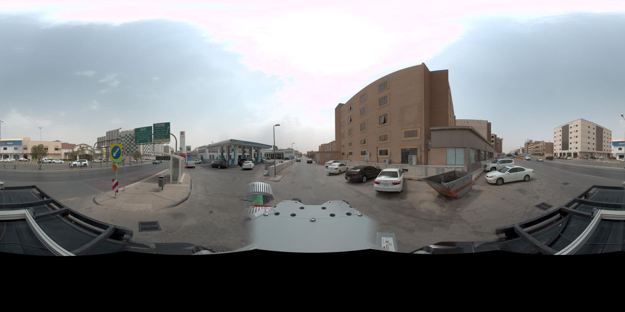 Street view near ميرا سويت, Riyadh — © GreenRiyadh (CC BY-SA · Mapillary)