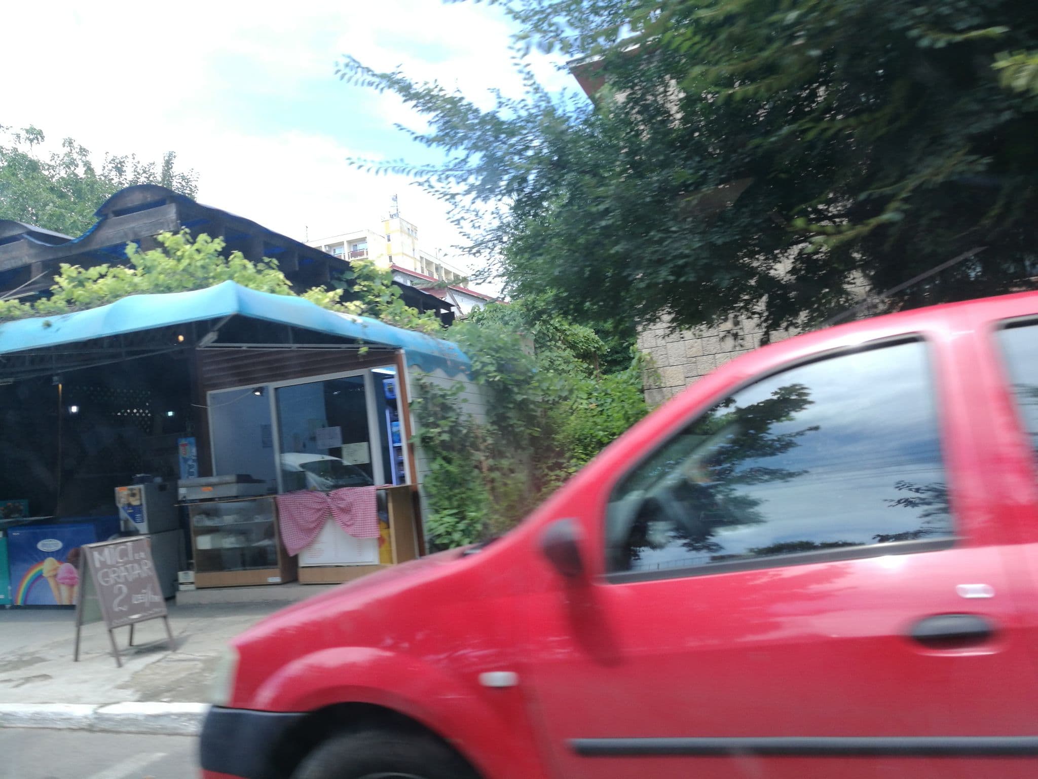 Street view near Hotel Hermes, Eforie Nord