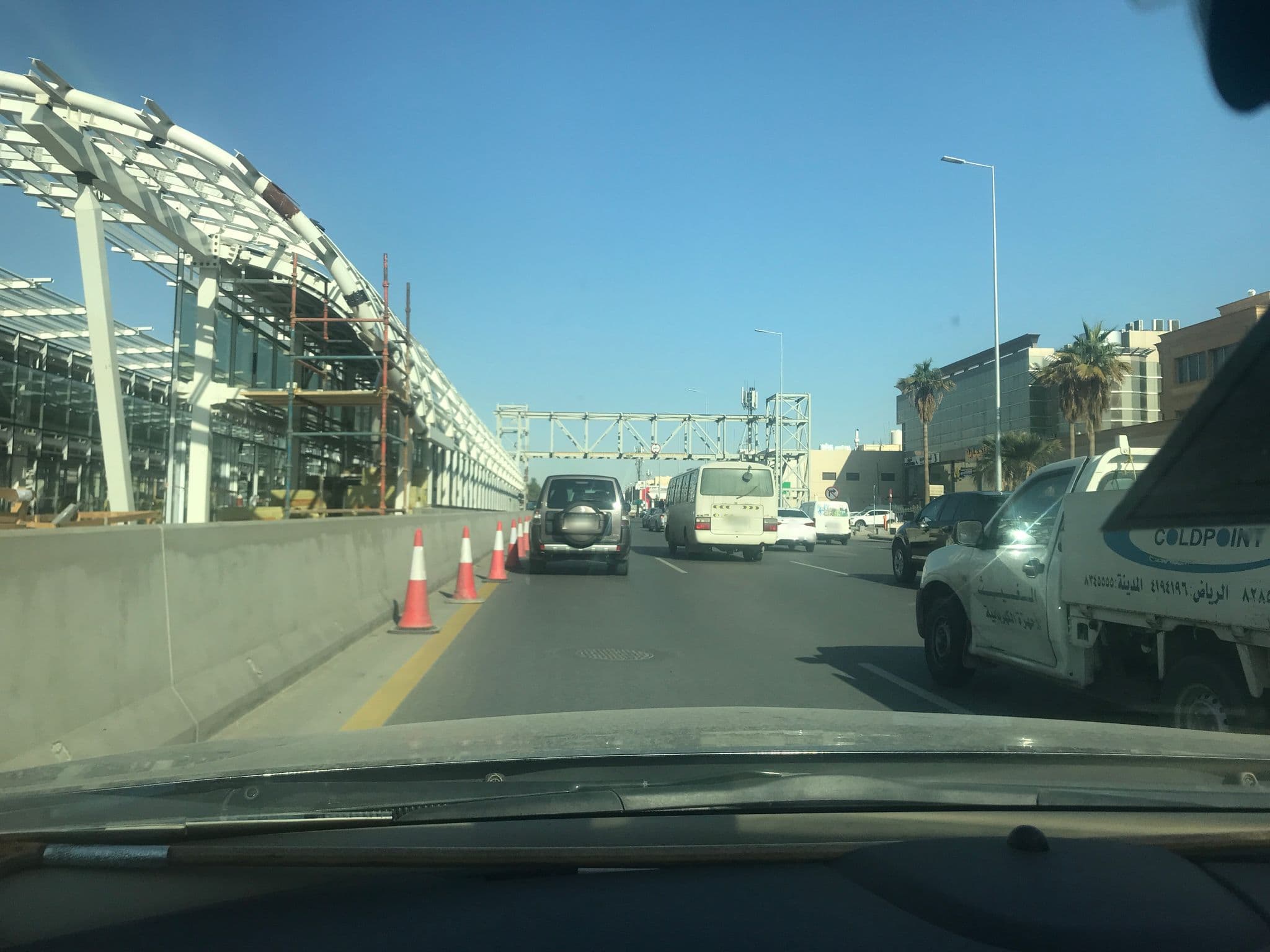 Street view near Saladin Hotel, Riyadh — © mjoodealtamimi (CC BY-SA · Mapillary)