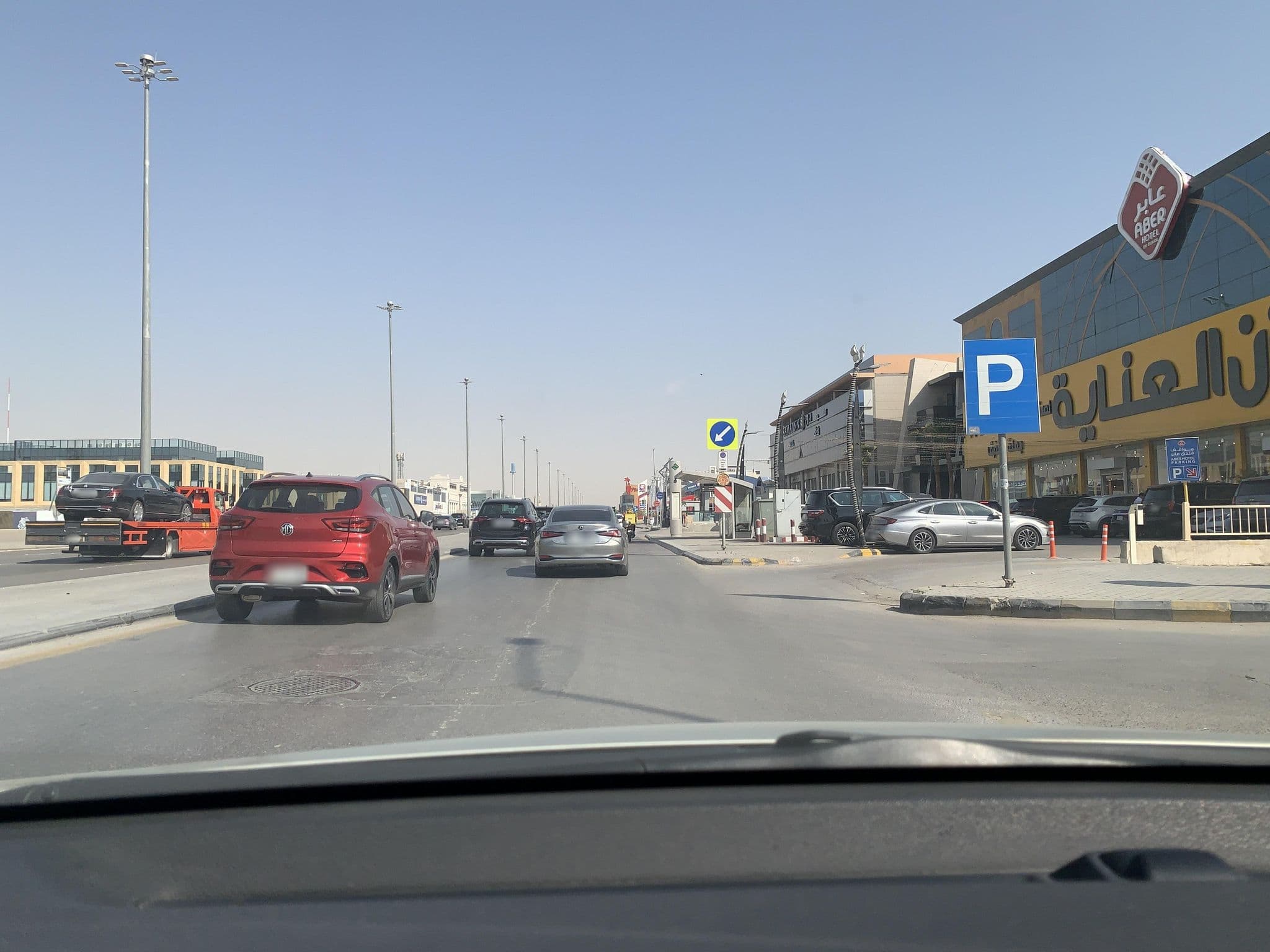 Street view near Aber Hotel, Ad Dir‘īyah — © MahmoudRagab_HudhudMaps (CC BY-SA · Mapillary)