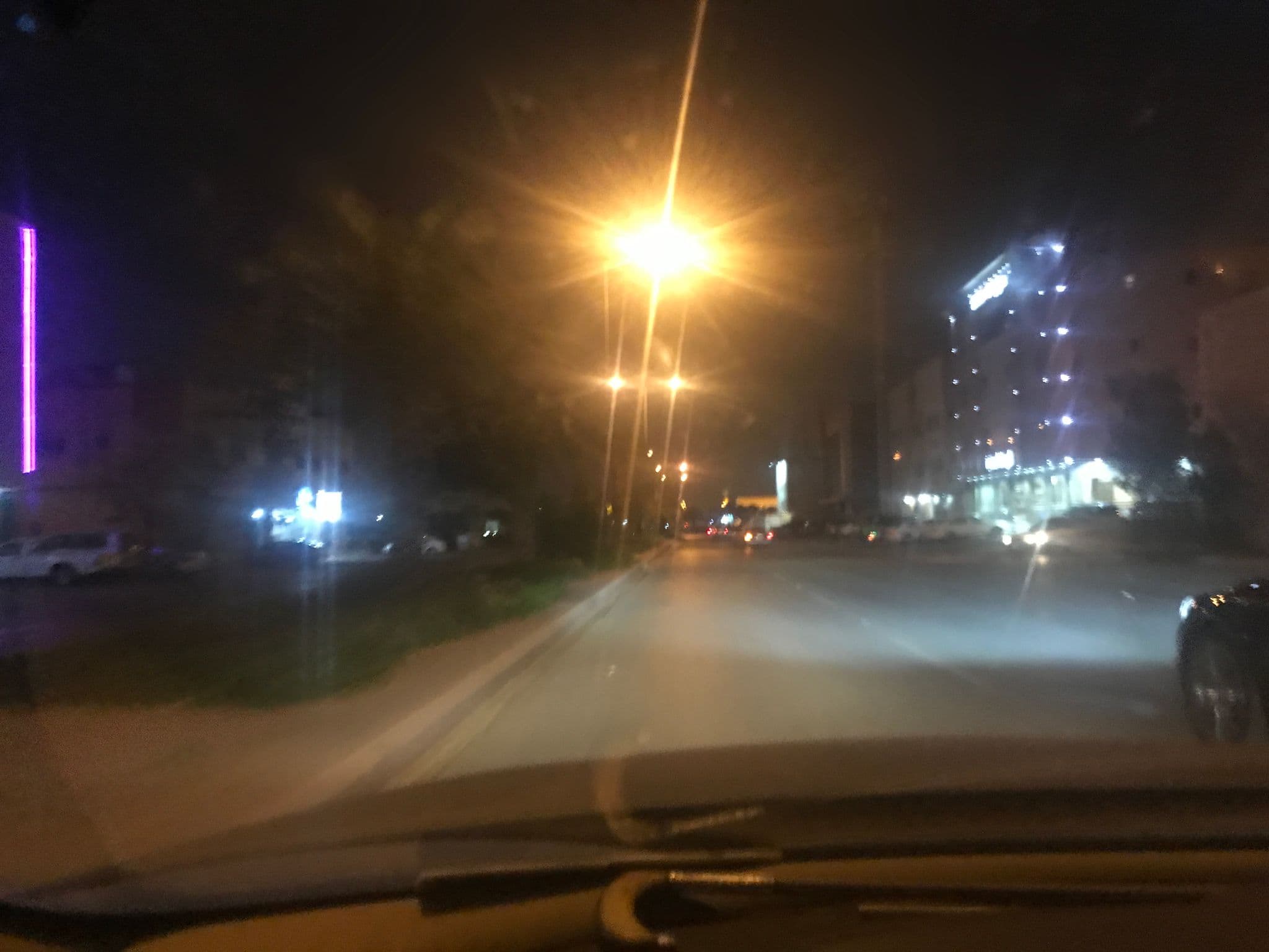 Street view near Harmony Hotel, Riyadh — © mjoodealtamimi (CC BY-SA · Mapillary)