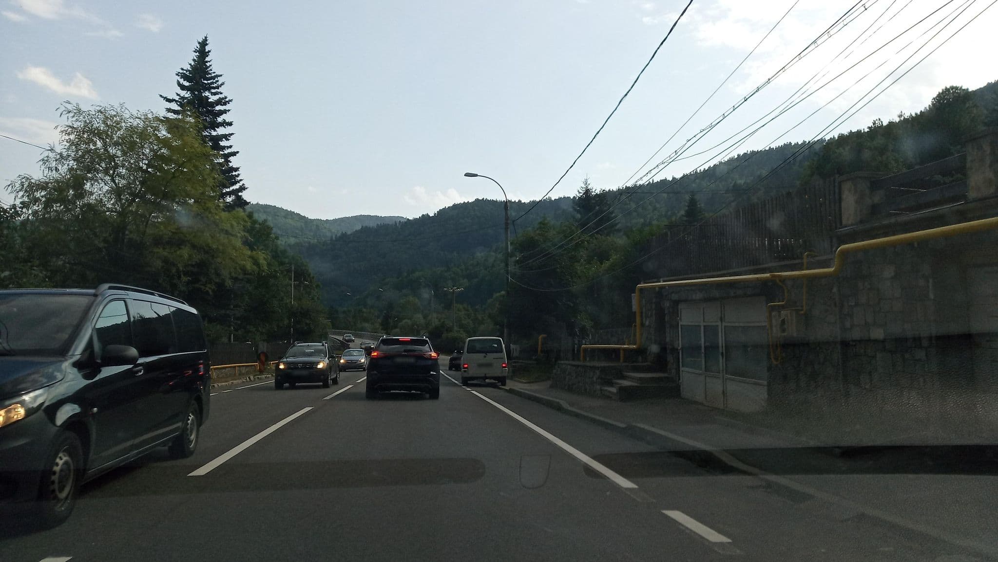 Street view near Vila Lucica, Sinaia