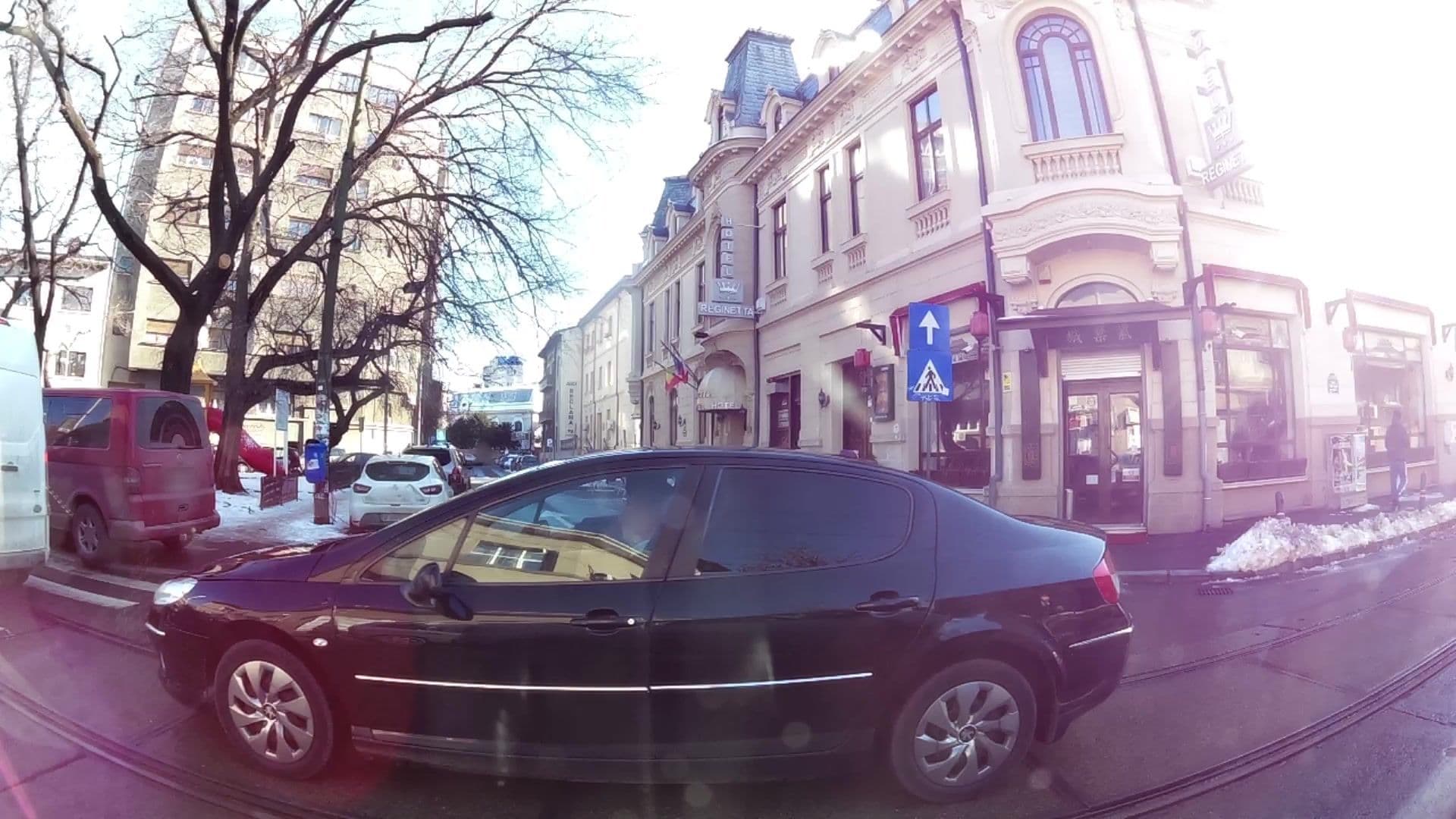 Street view near Regineta, Bucharest
