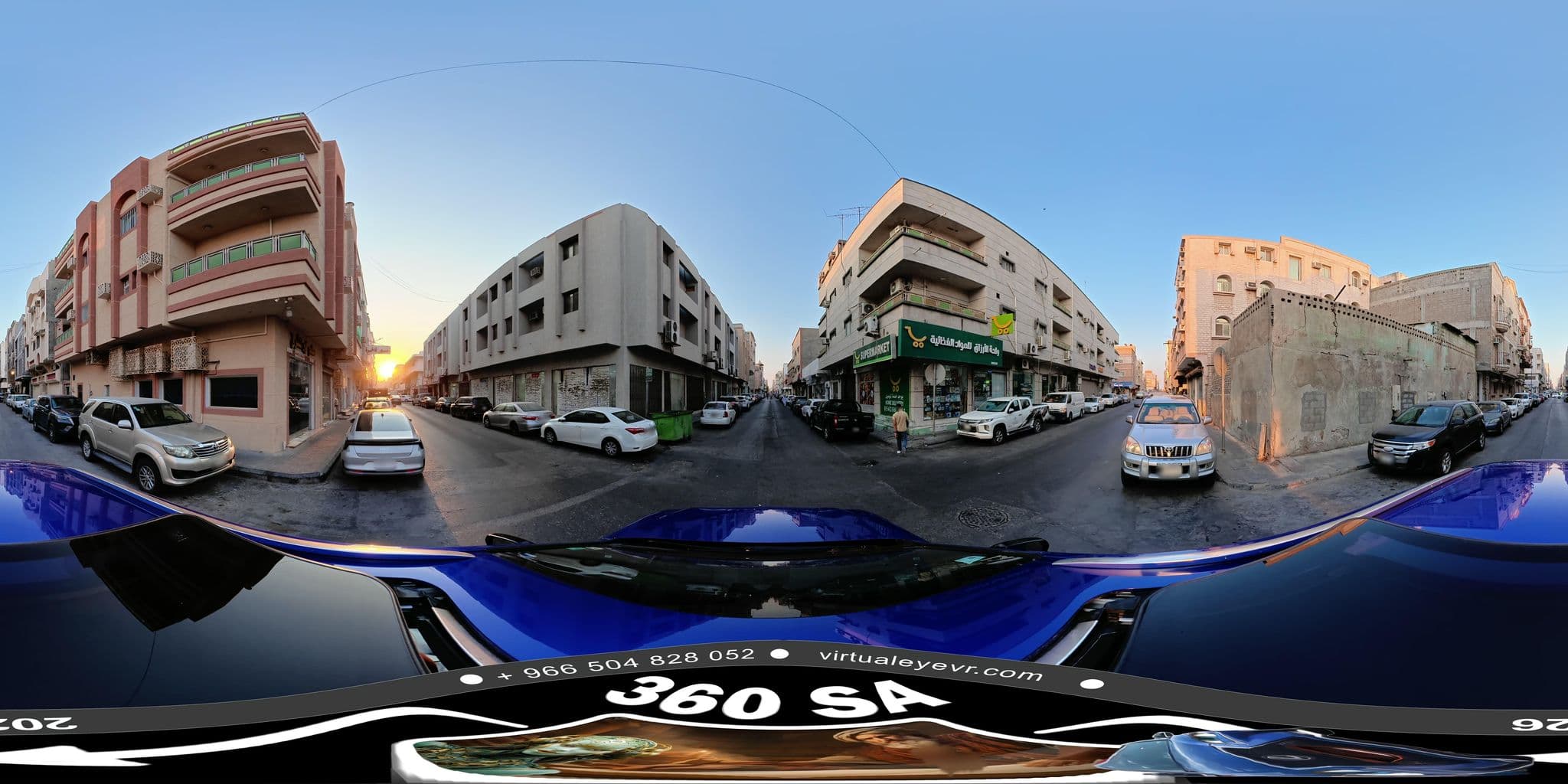 Street view near Al Nimran Suites, Khobar — © mahmoud12 (CC BY-SA · Mapillary)