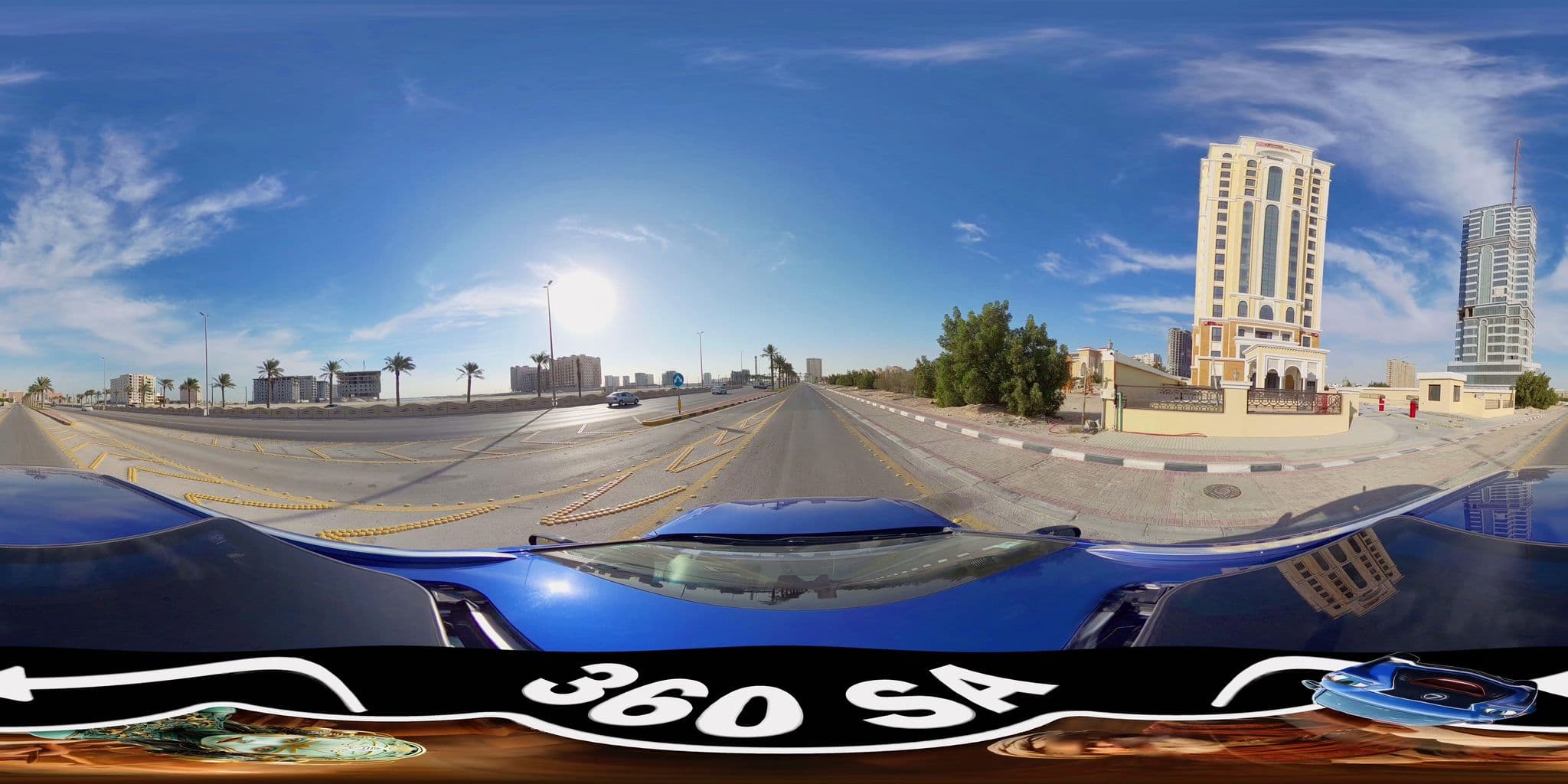 Street view near هيلتون جاردن إن, Thuqbah — © mahmoud12 (CC BY-SA · Mapillary)