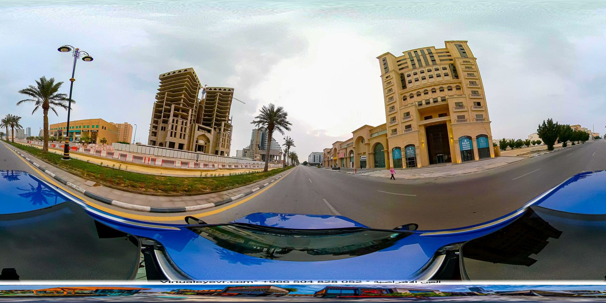 Street view near The Addres Hotel, Khobar — © mahmoud12 (CC BY-SA · Mapillary)