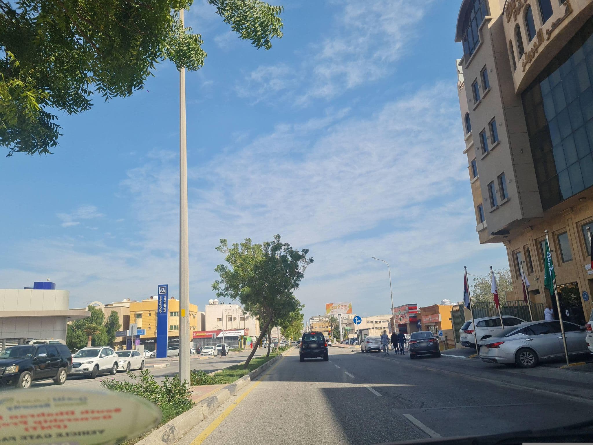 Street view near Bronze Hotel, Khobar — © dinshkm (CC BY-SA · Mapillary)