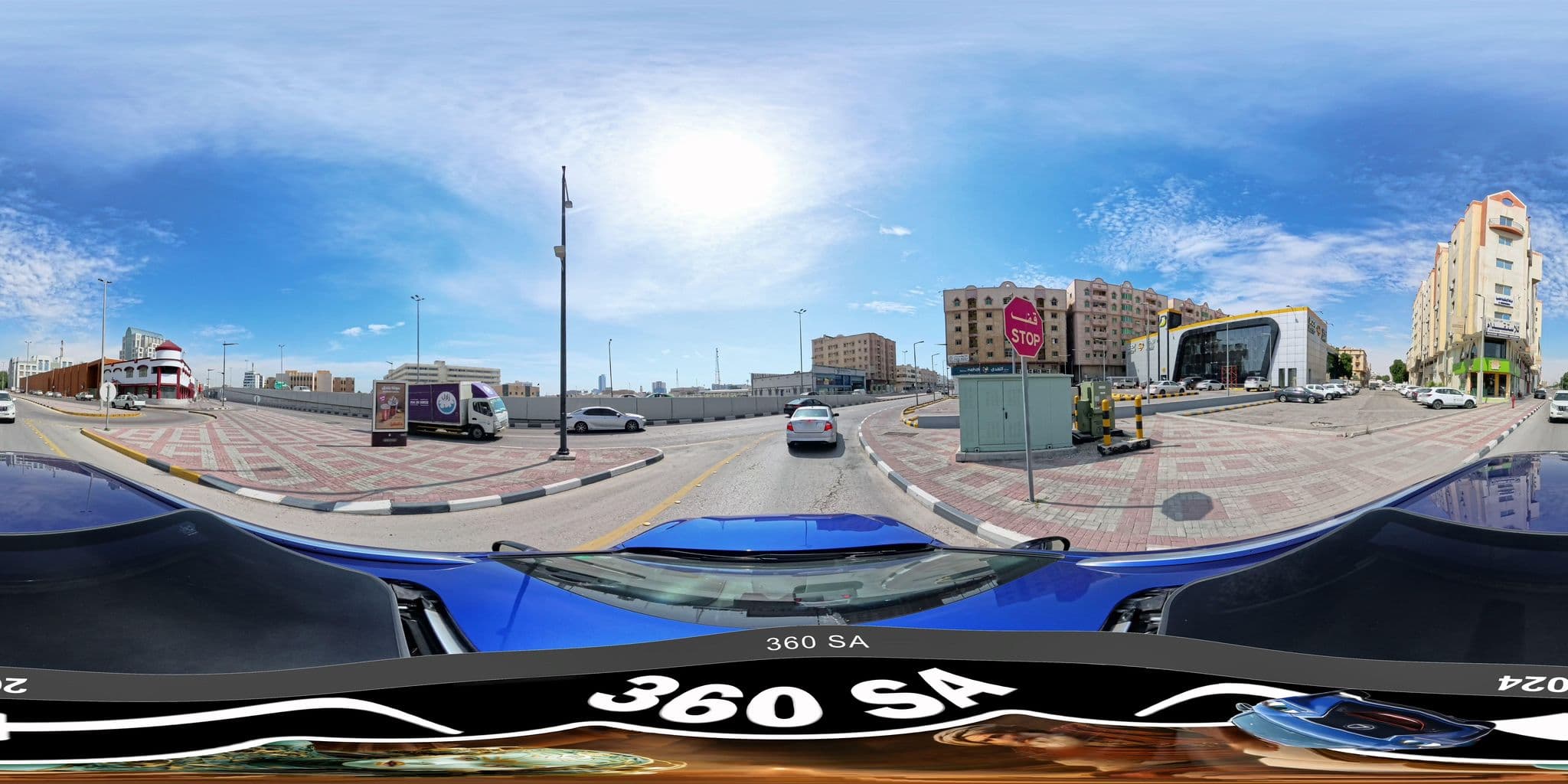 Street view near Massat Al Jawhara Suites, Khobar — © mahmoud12 (CC BY-SA · Mapillary)