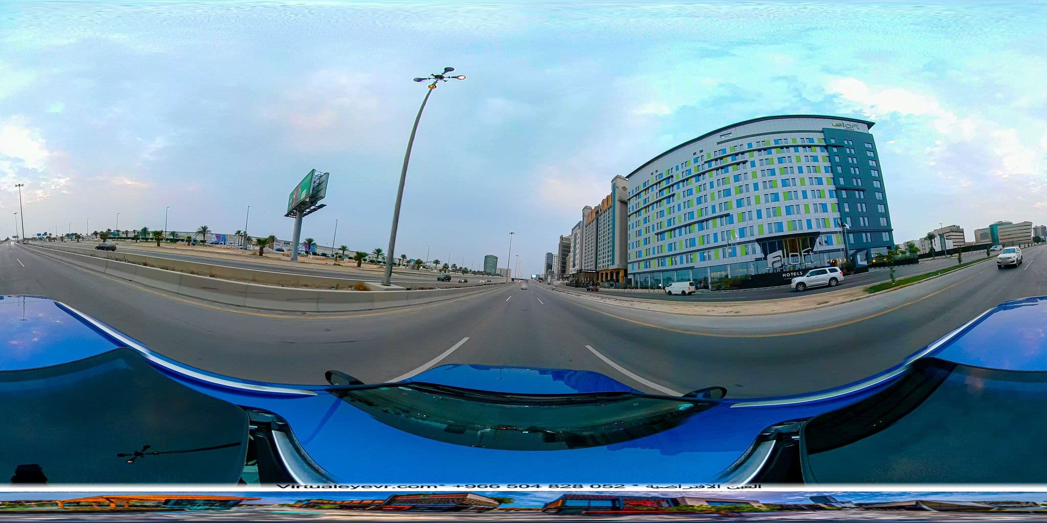 Street view near Aloft Pool - Rooftop, Khobar — © mahmoud12 (CC BY-SA · Mapillary)
