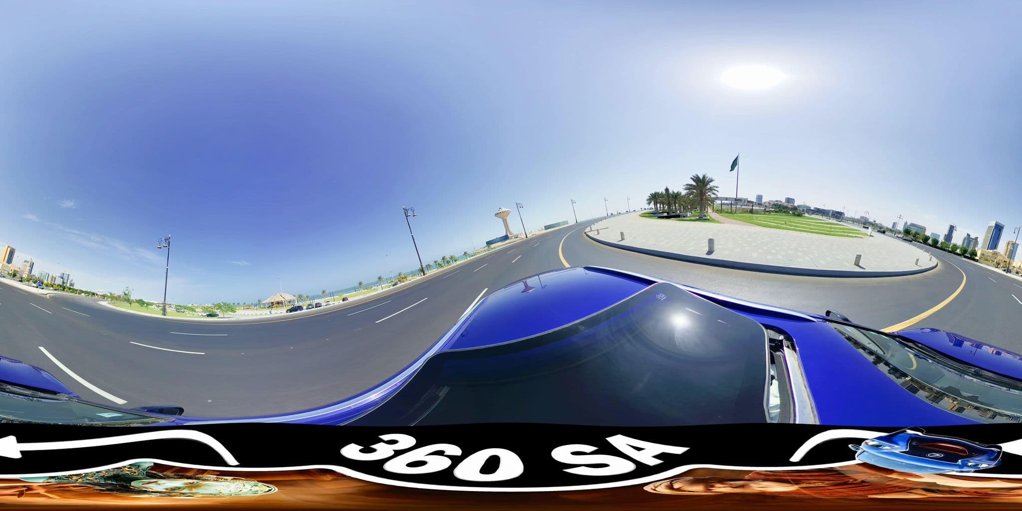 Street view near Almokhayyam, Khobar — © mahmoud12 (CC BY-SA · Mapillary)