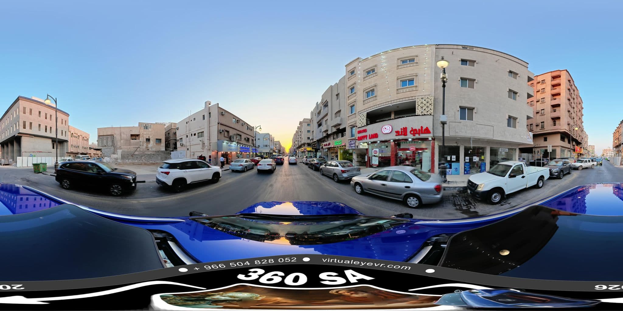 Street view near Skoot Hotel & Apartment, Khobar — © mahmoud12 (CC BY-SA · Mapillary)