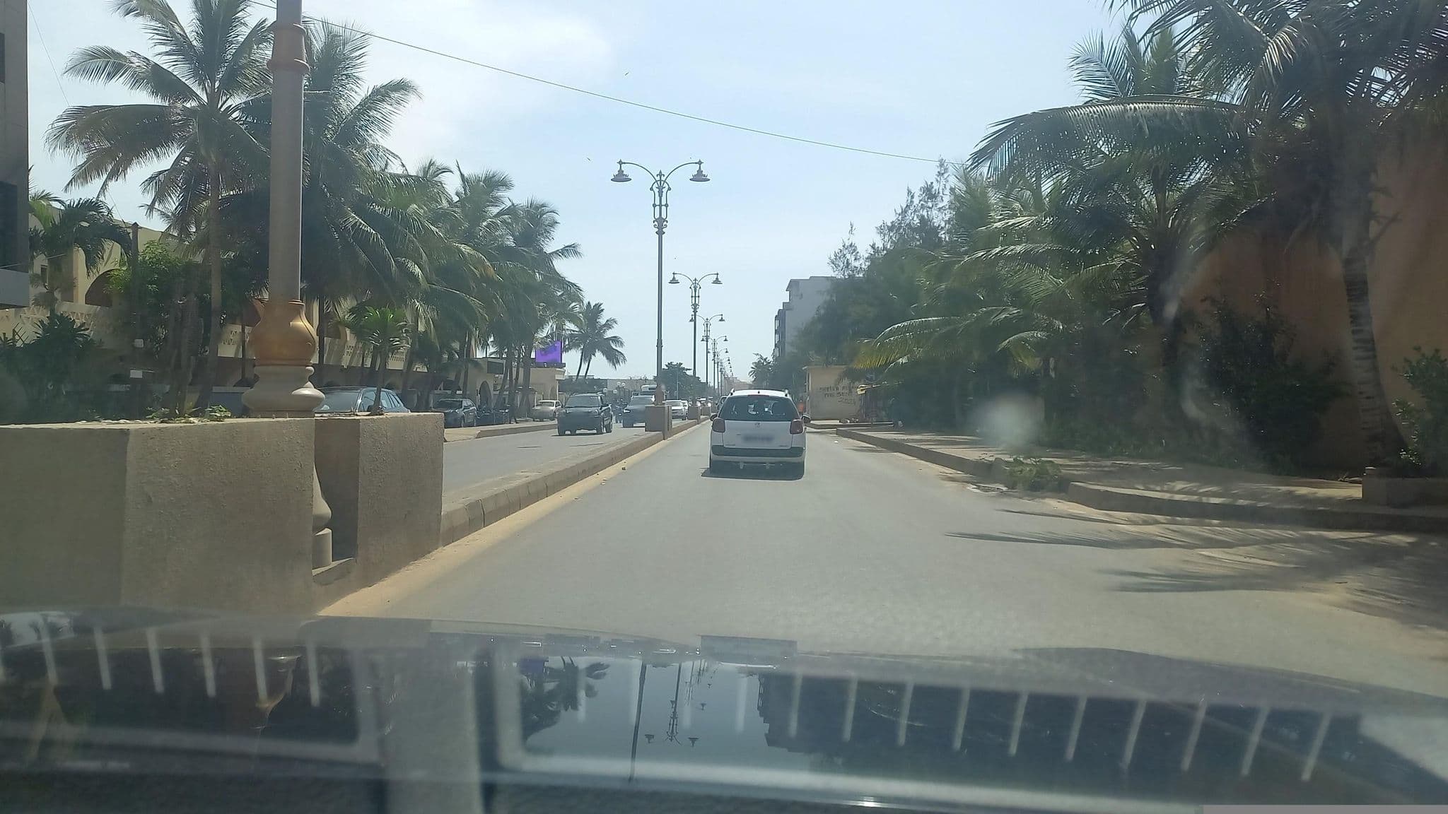 Street view near Boma Hotel & Restaurant, Mermoz Boabab — © aksentini (CC BY-SA · Mapillary)