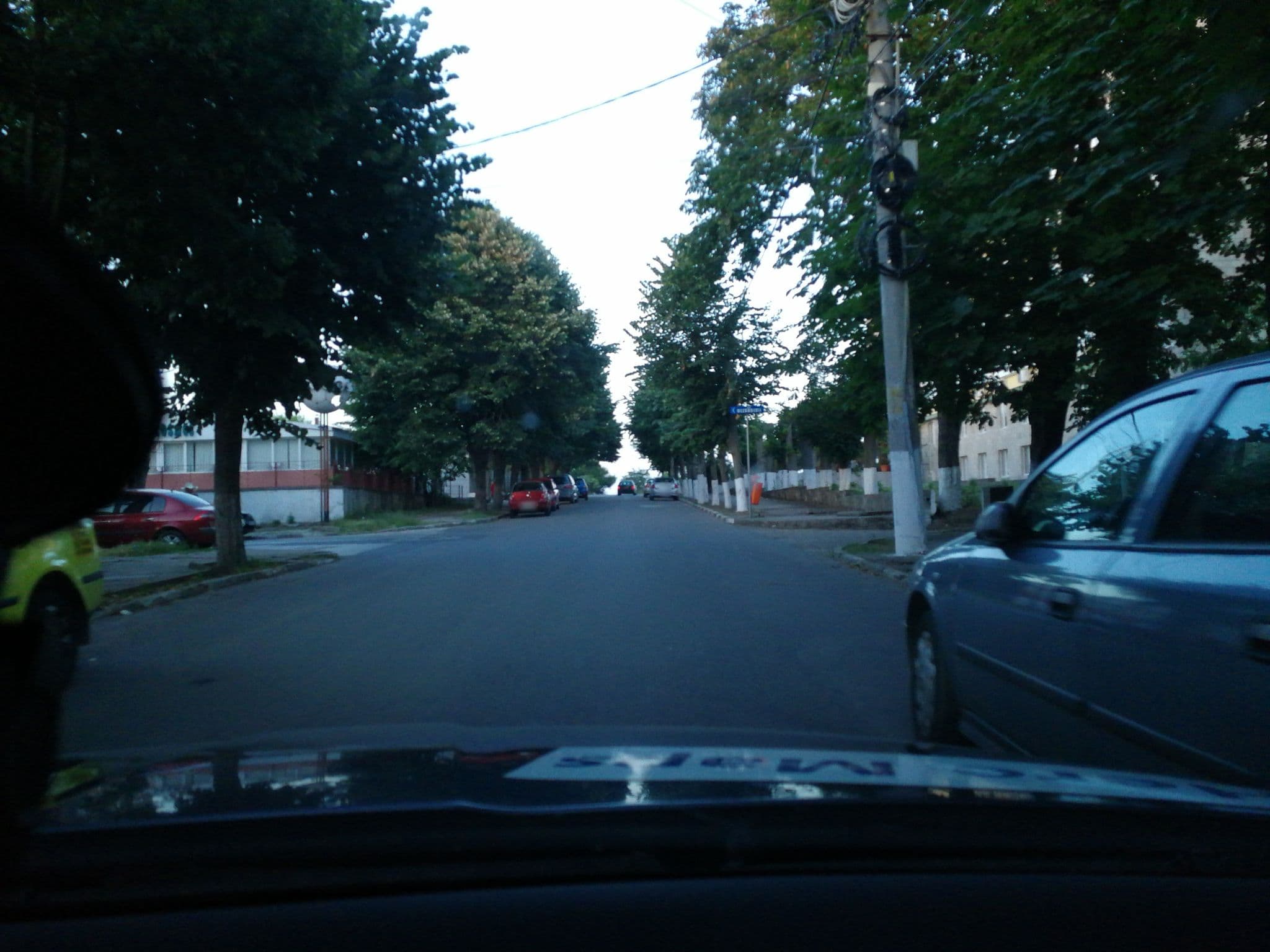 Street view near Hotel Edelweiss, Eforie Sud