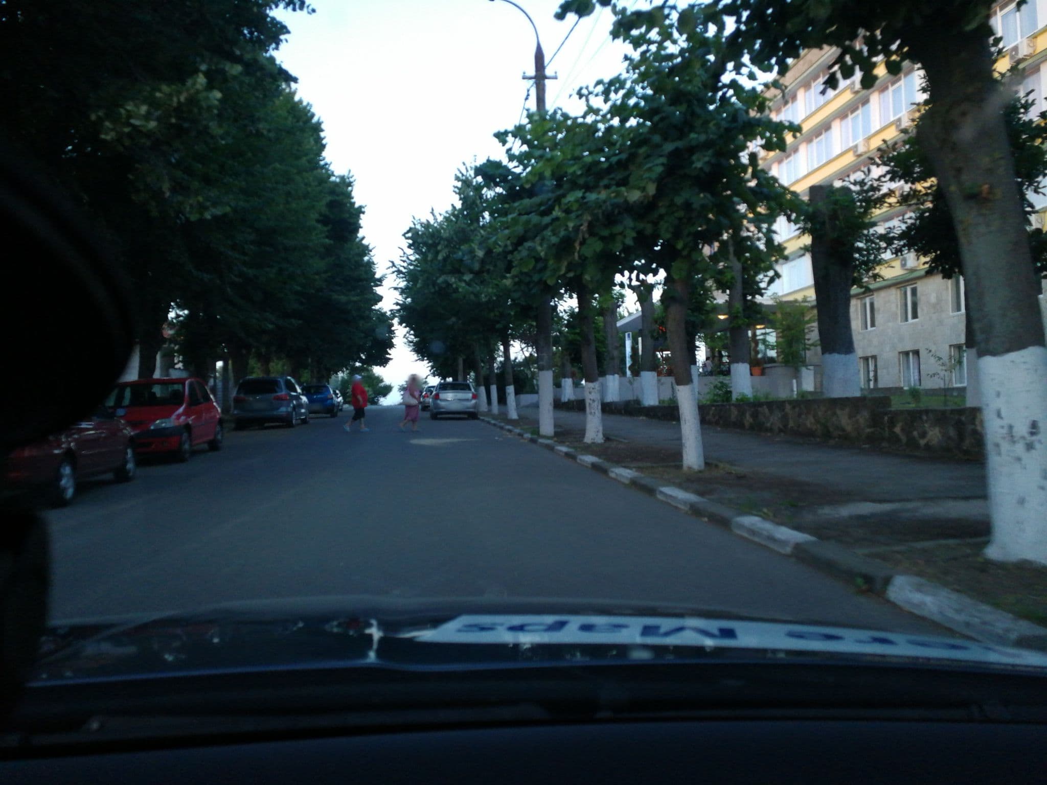 Street view near Vila Sunny, Eforie Sud