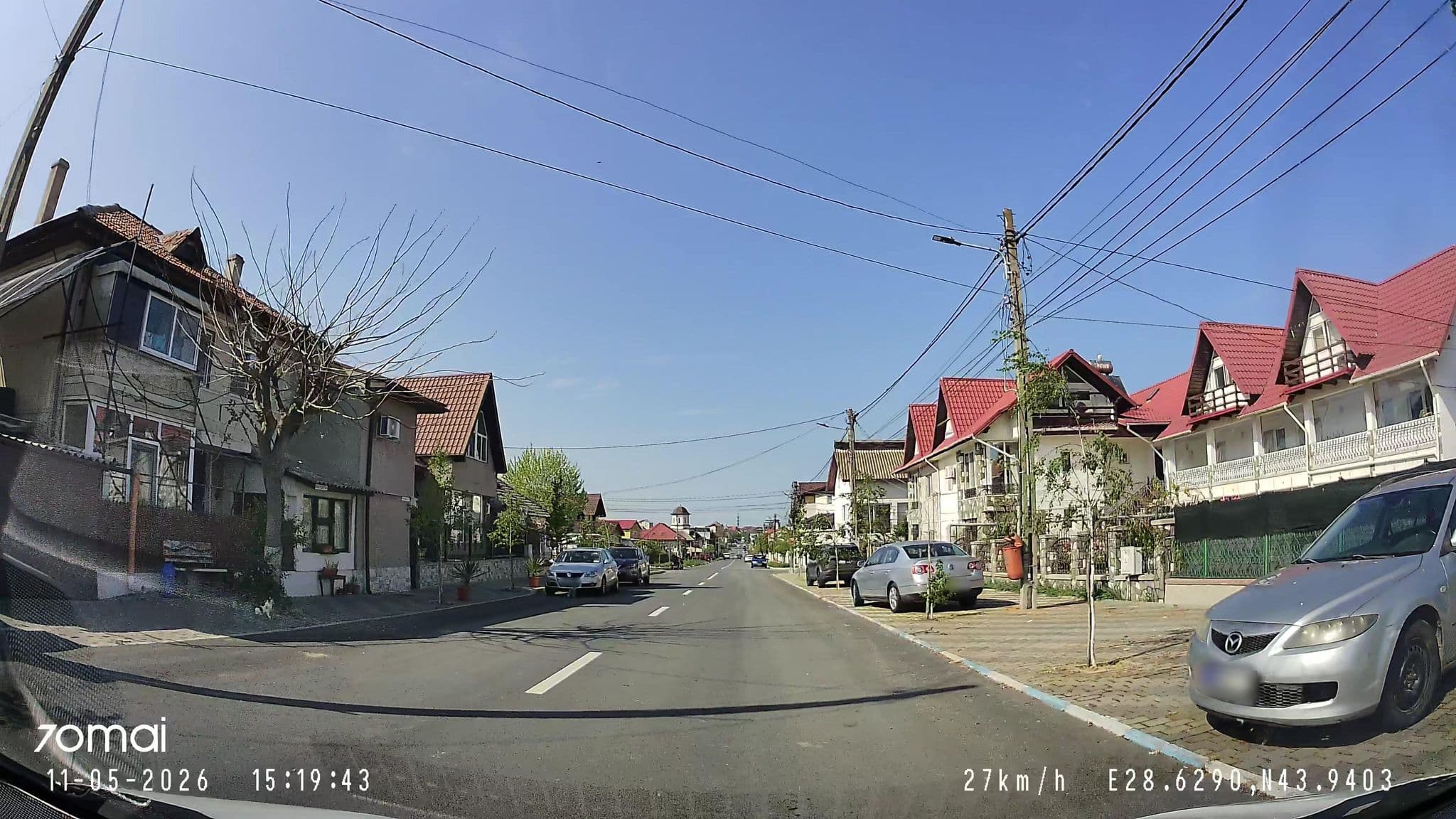 Street view near Vila traian și Teodora, Costineşti
